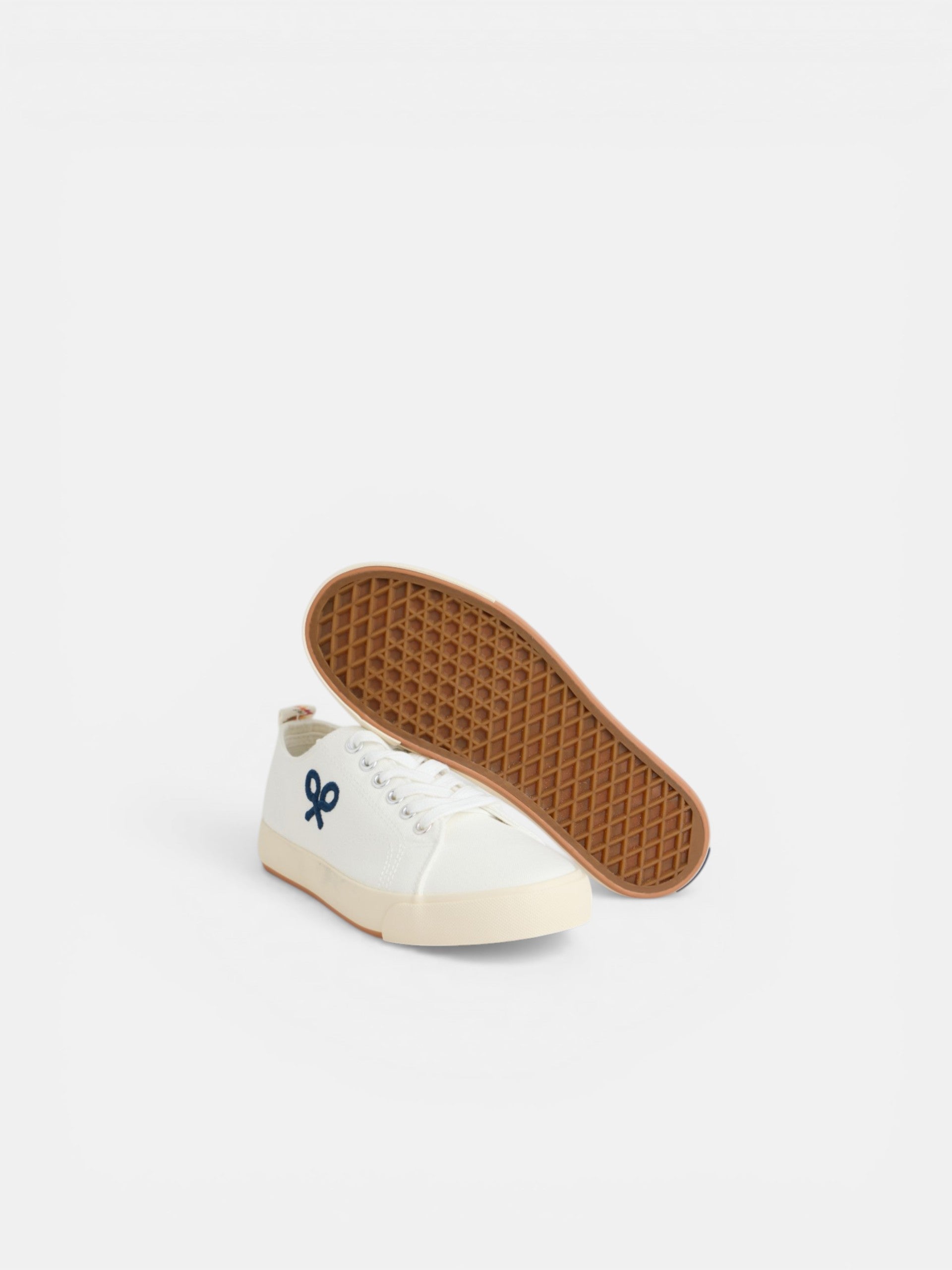 Zapatilla kids clasica lona blanco