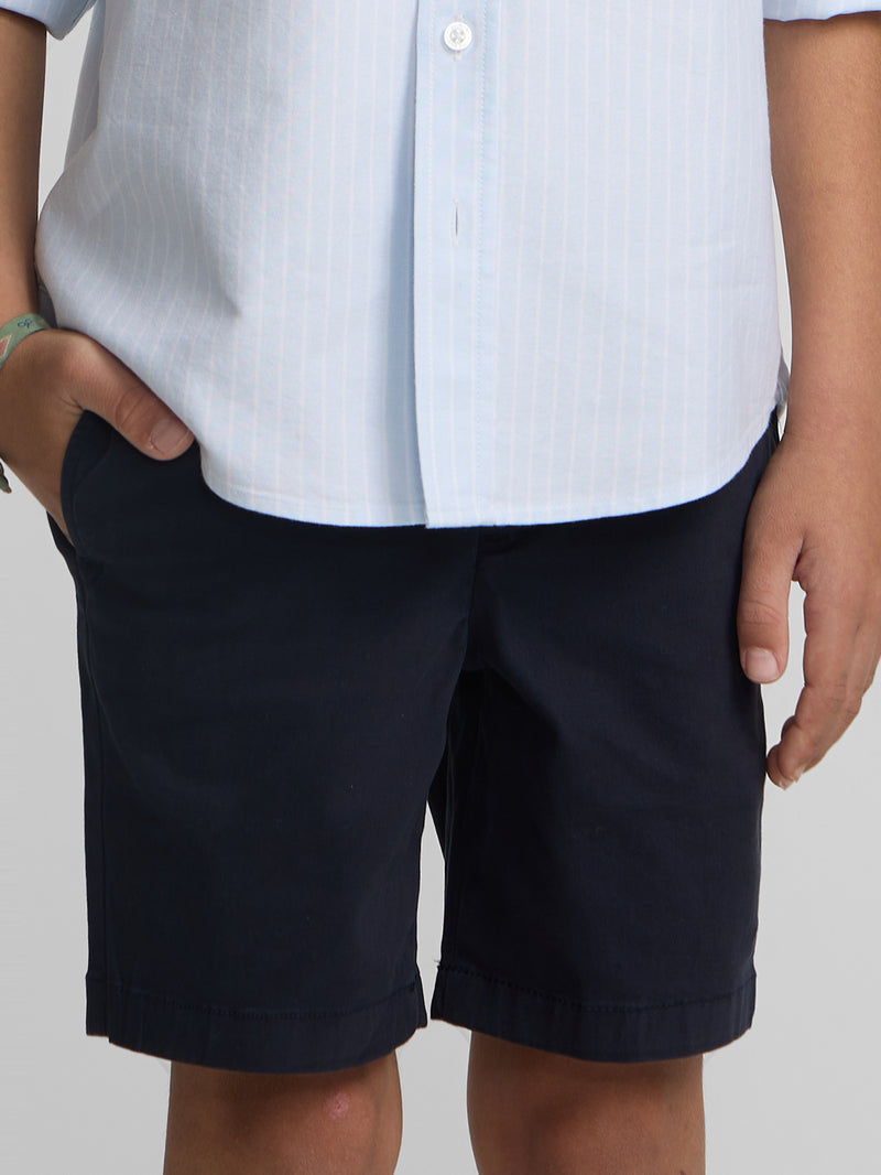 Bermuda kids clasica azul marino