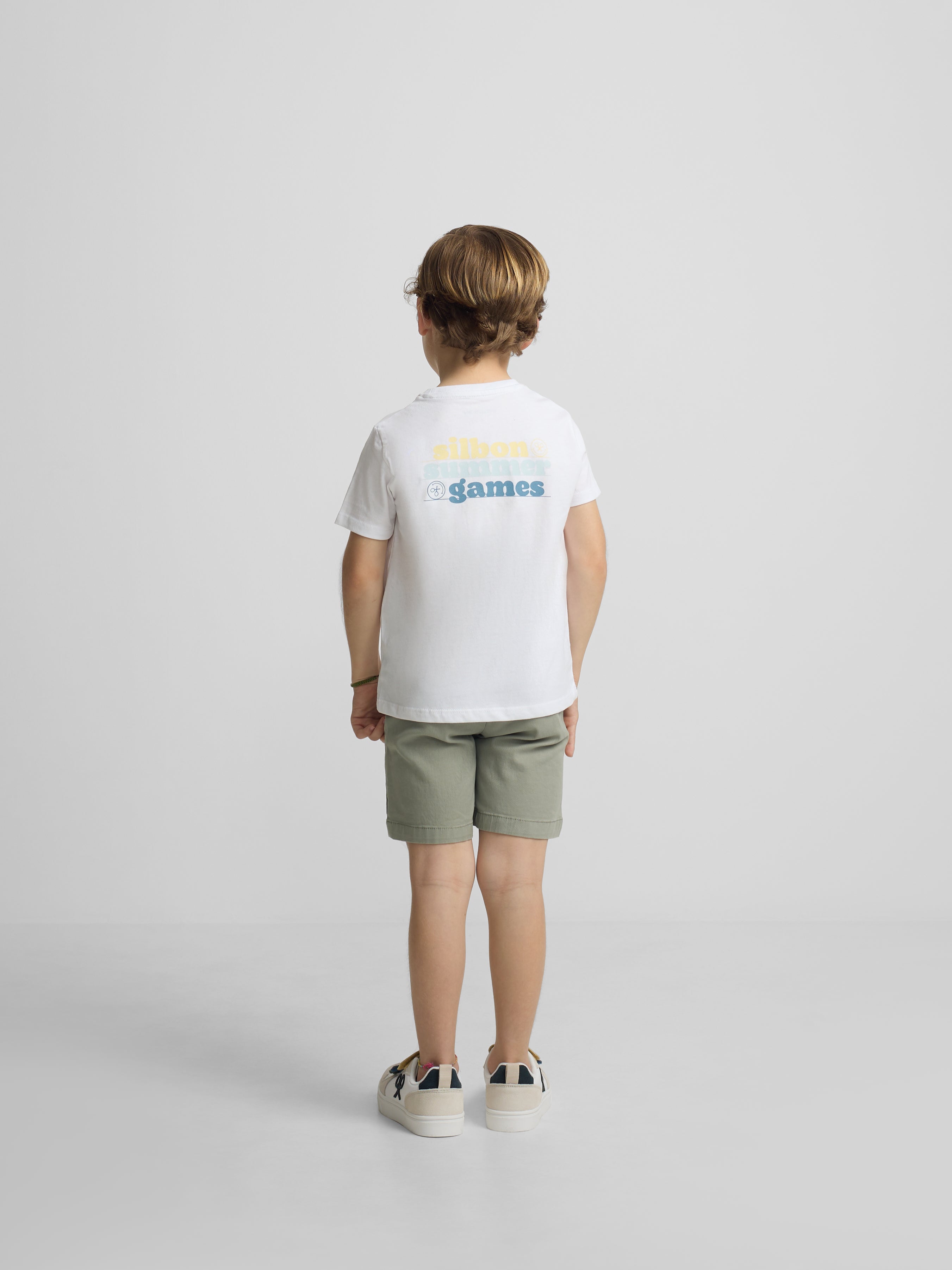 Bermuda kids clasica verde