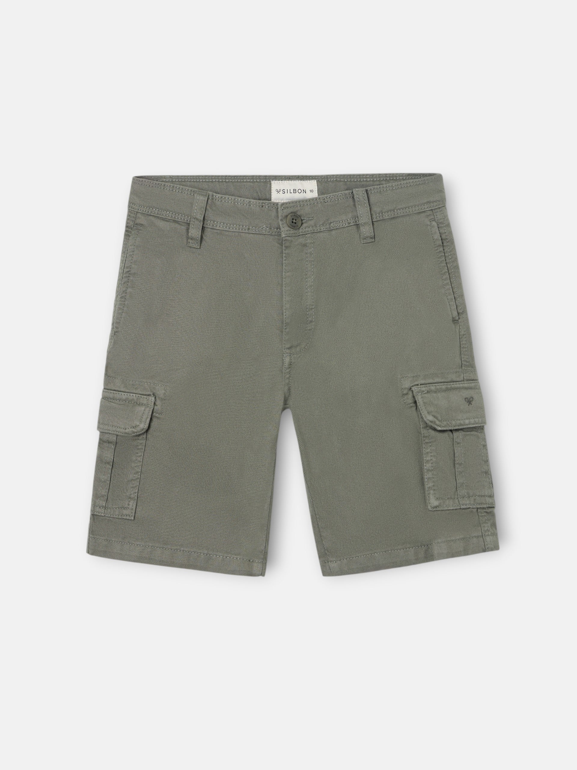 Bermuda kids cargo verde