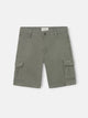 Bermuda kids cargo verde
