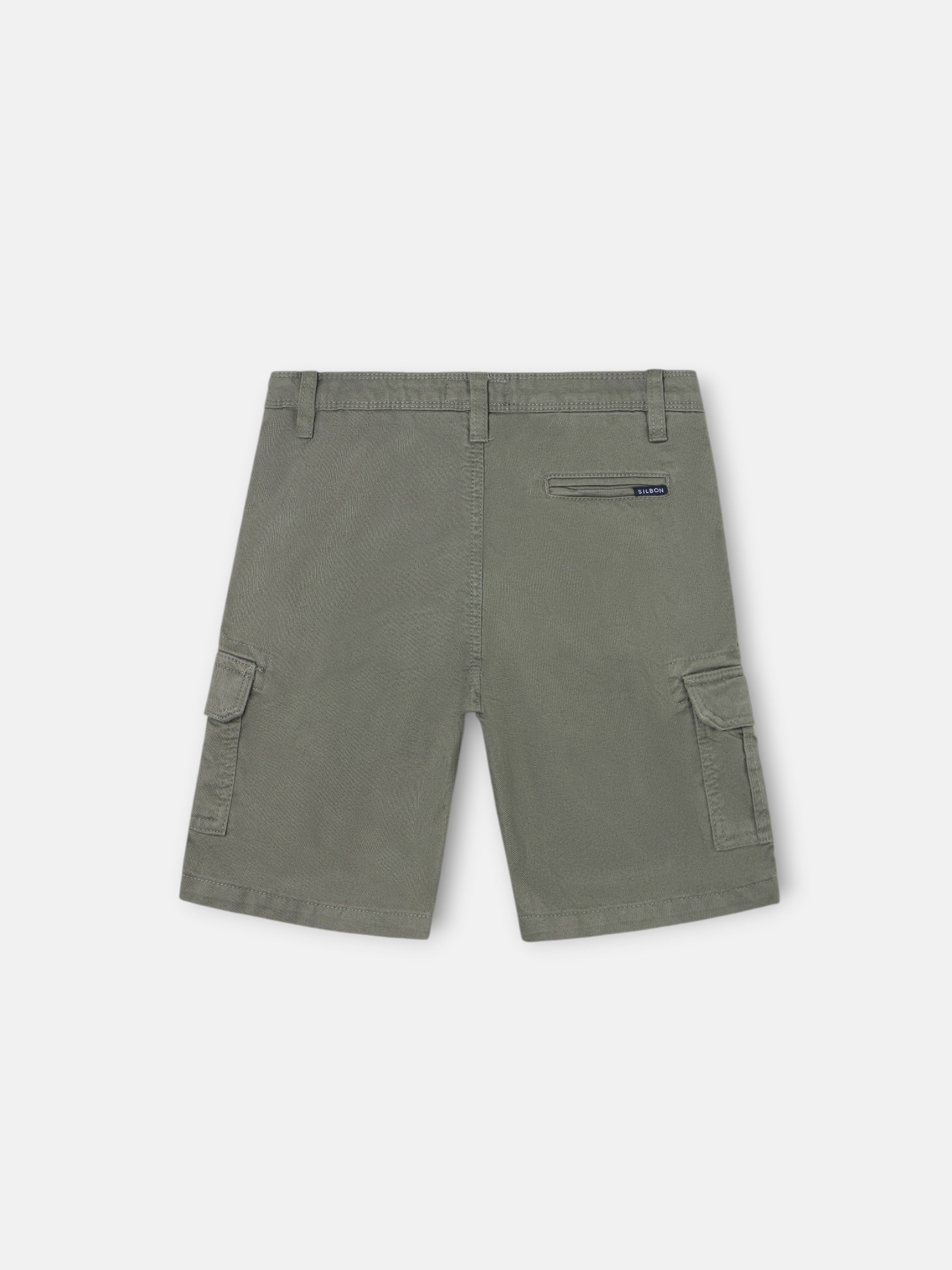 Bermuda kids cargo verde