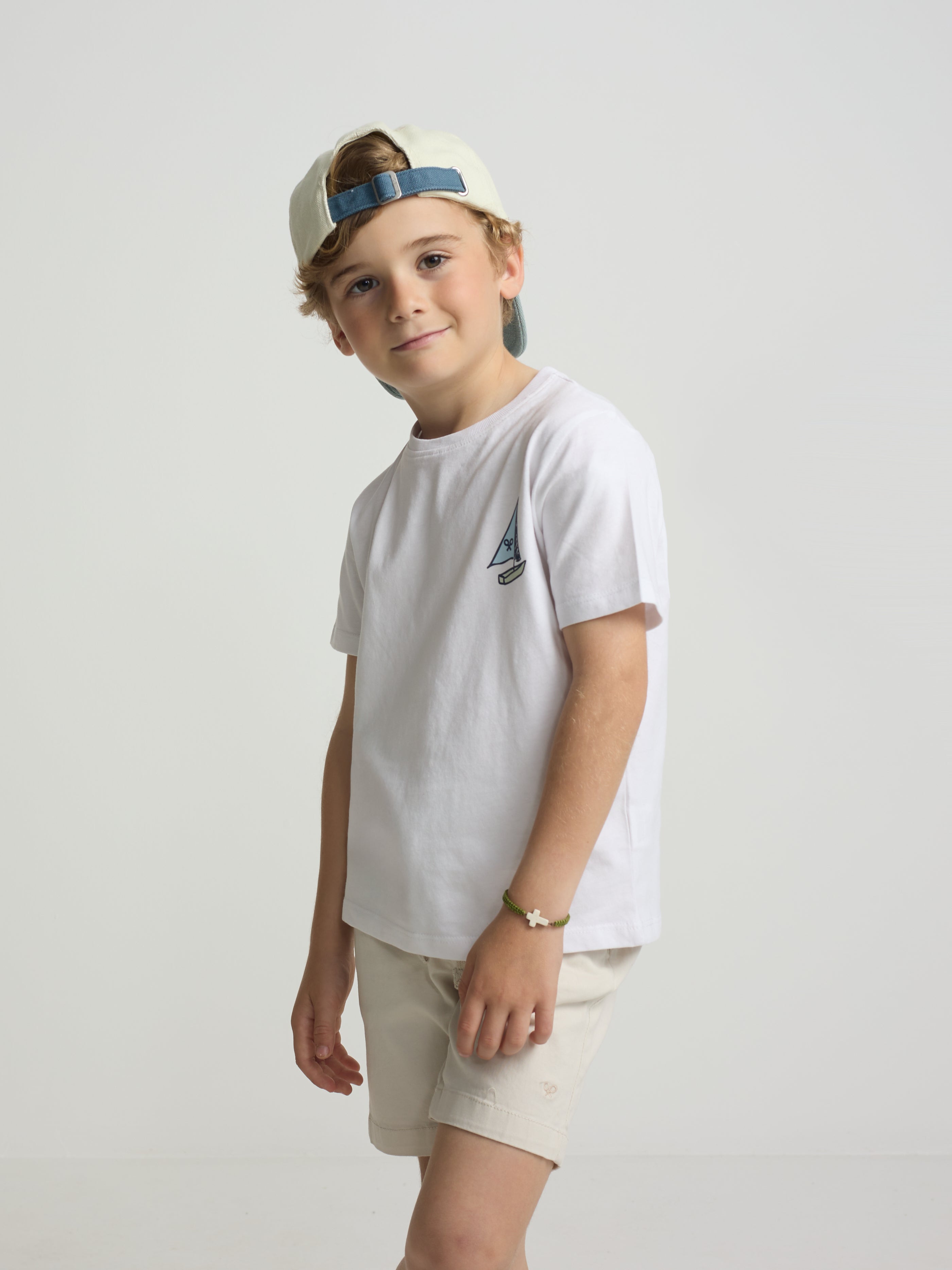 Camiseta kids cote blanco