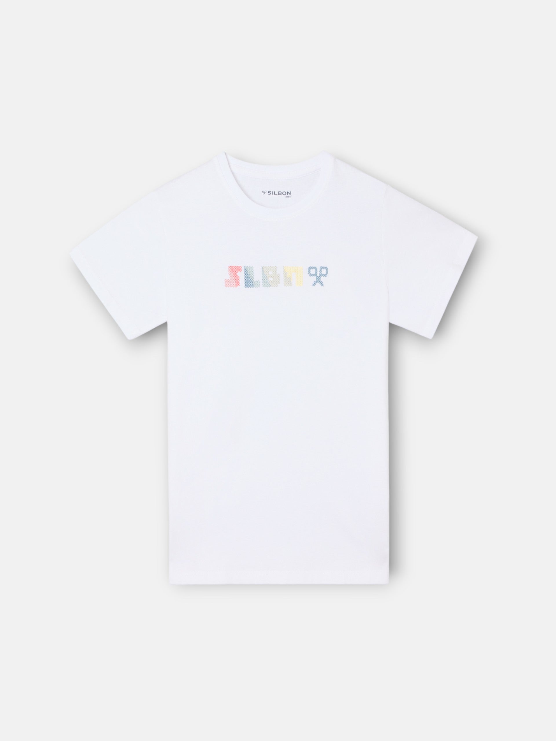 SLBN kids white t-shirt
