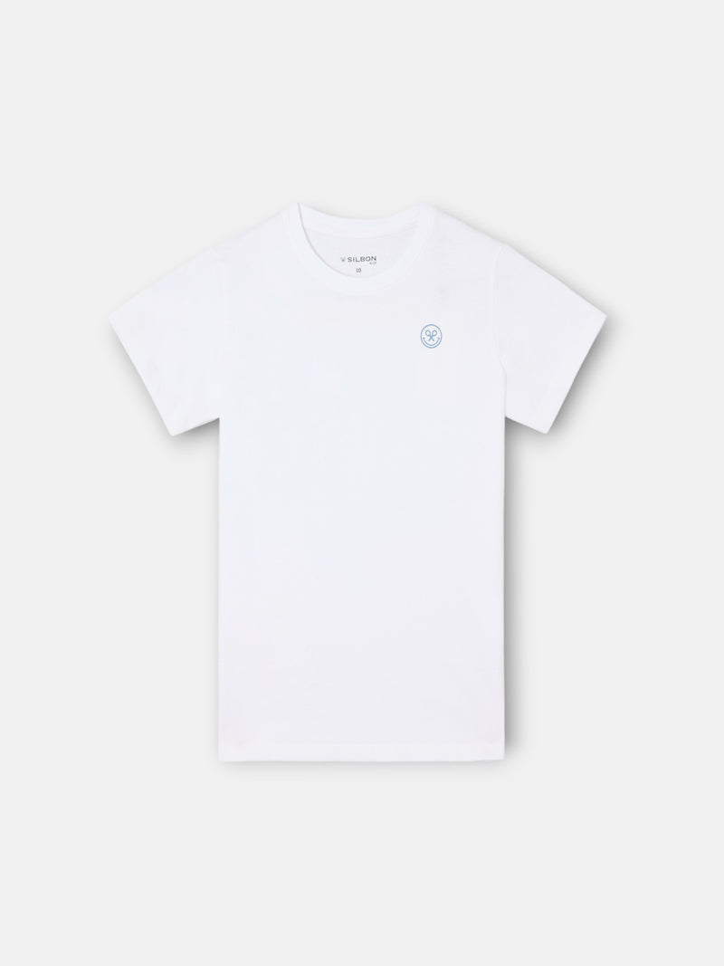 T-shirt enfants jeux d'été blanc