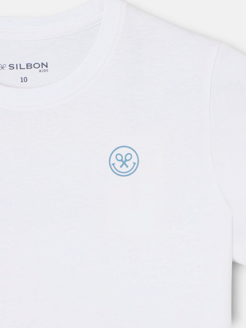 T-shirt enfants jeux d'été blanc
