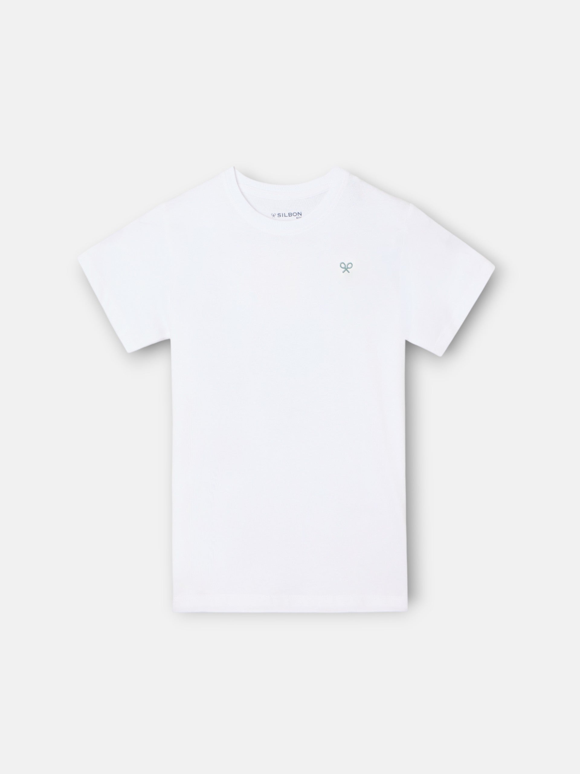 Kids SB style white t-shirt