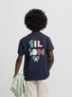 Camiseta kids SB style azul marino