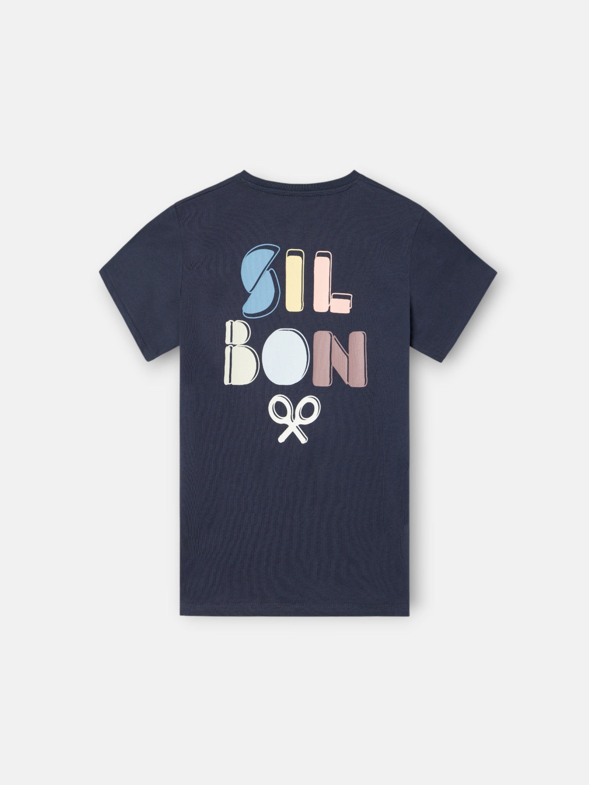 Navy blue SB style kids t-shirt