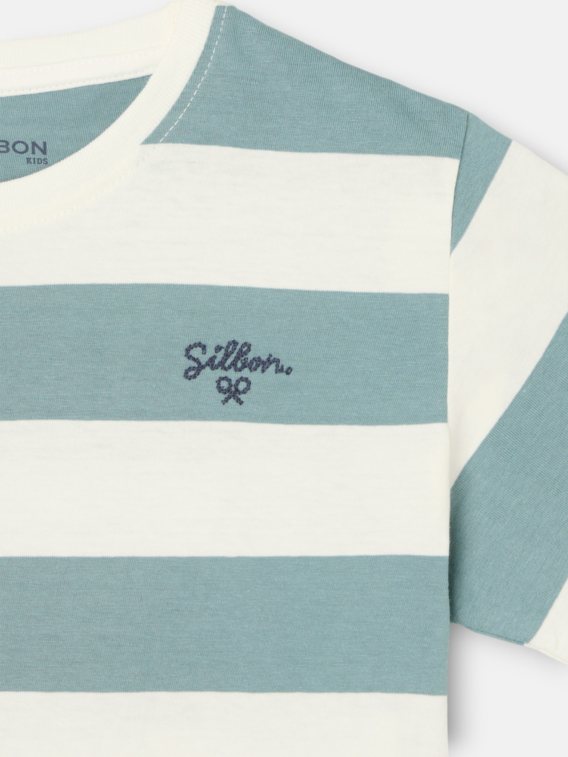 Camiseta kids raya vintage verde