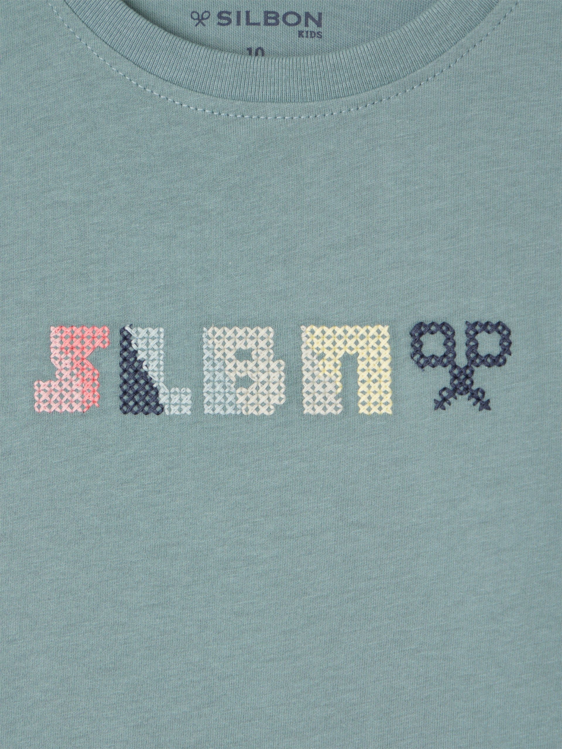 SLBN kids green t-shirt