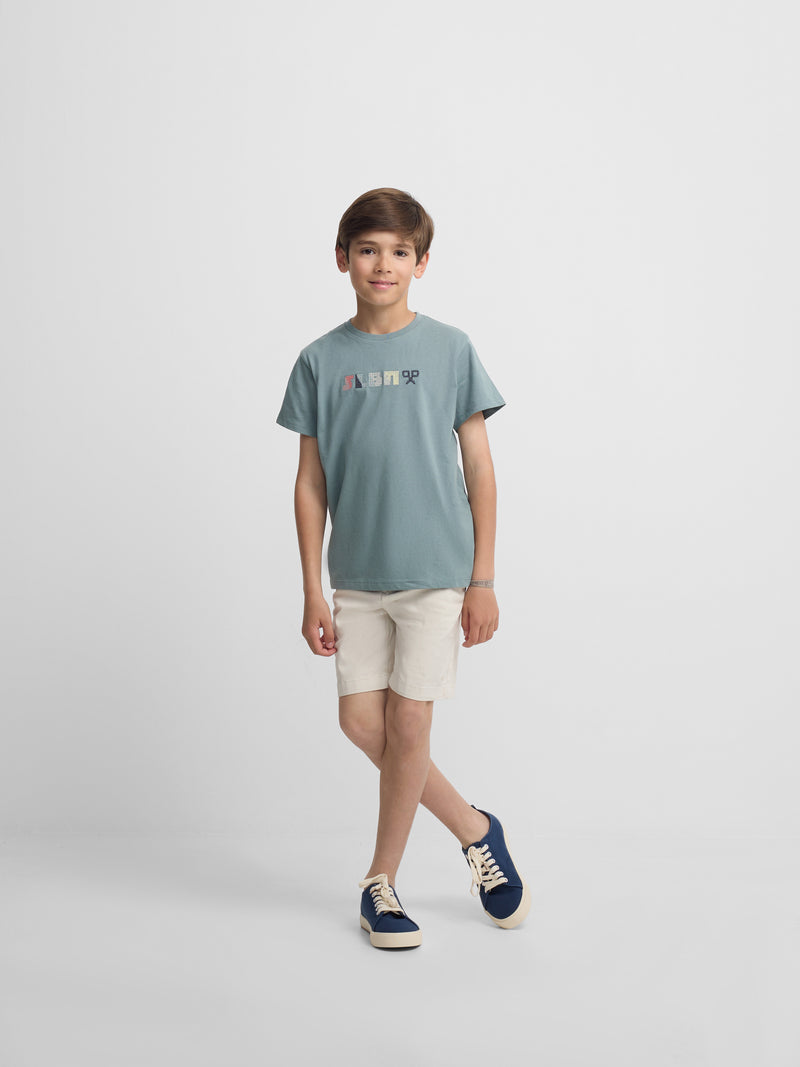 T-shirt enfant SLBN verte
