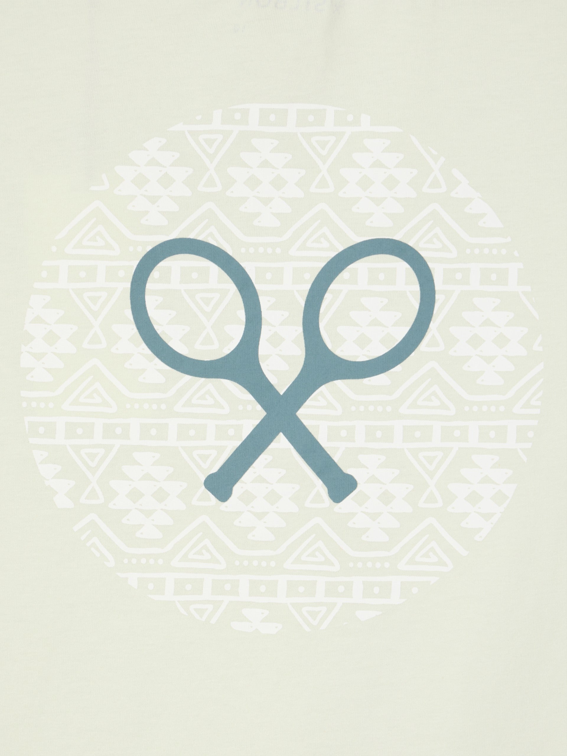 Camiseta kids raqueta etnica verde