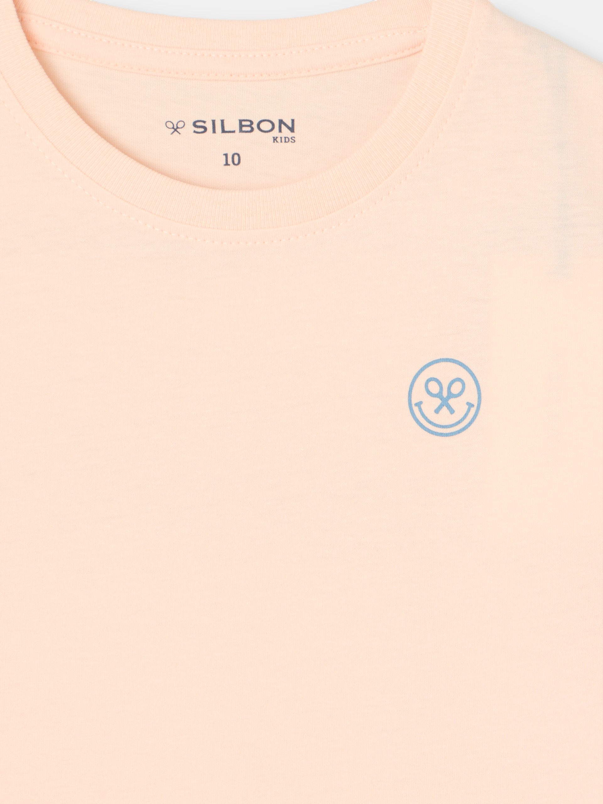 Kids summer games coral t-shirt