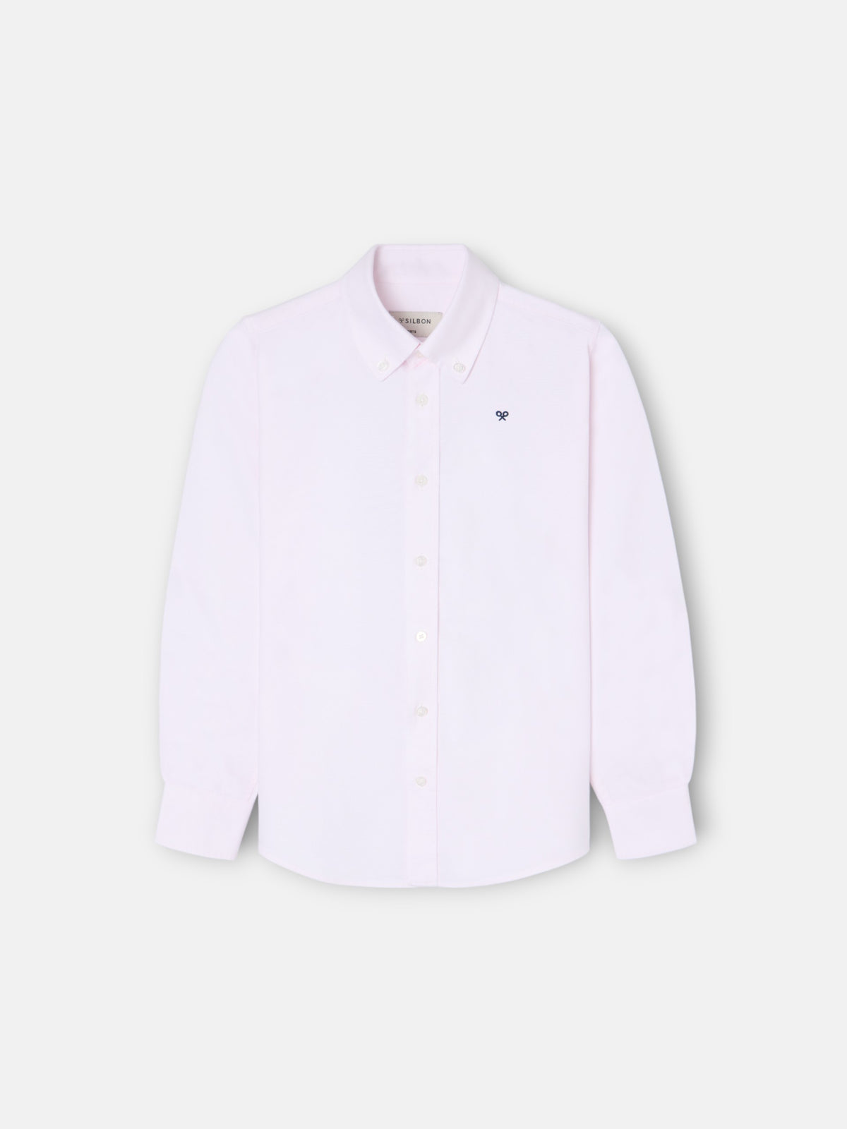 Camisa desportiva para crianças oxford rosa
