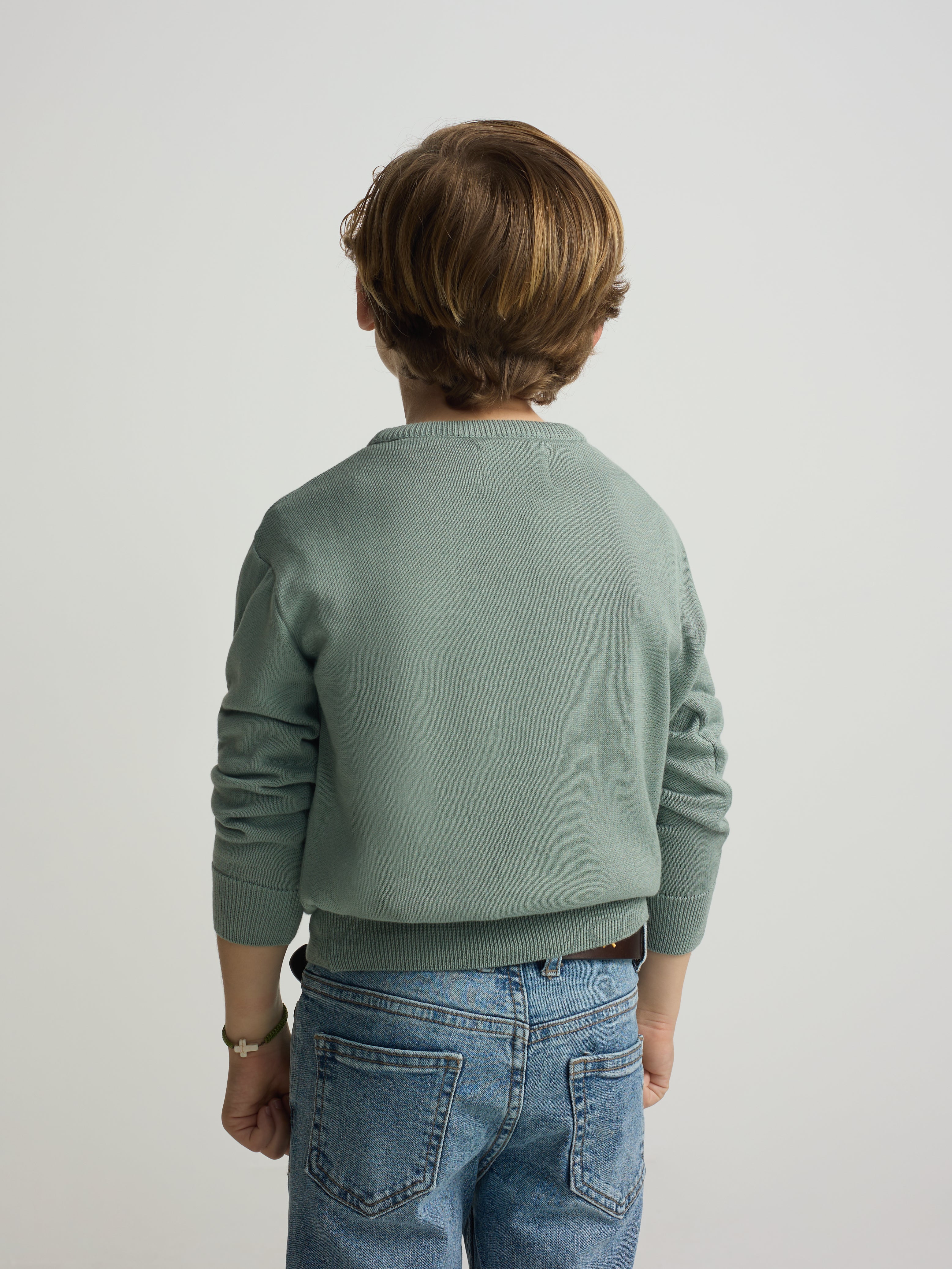 Jersey kids letras colores verde