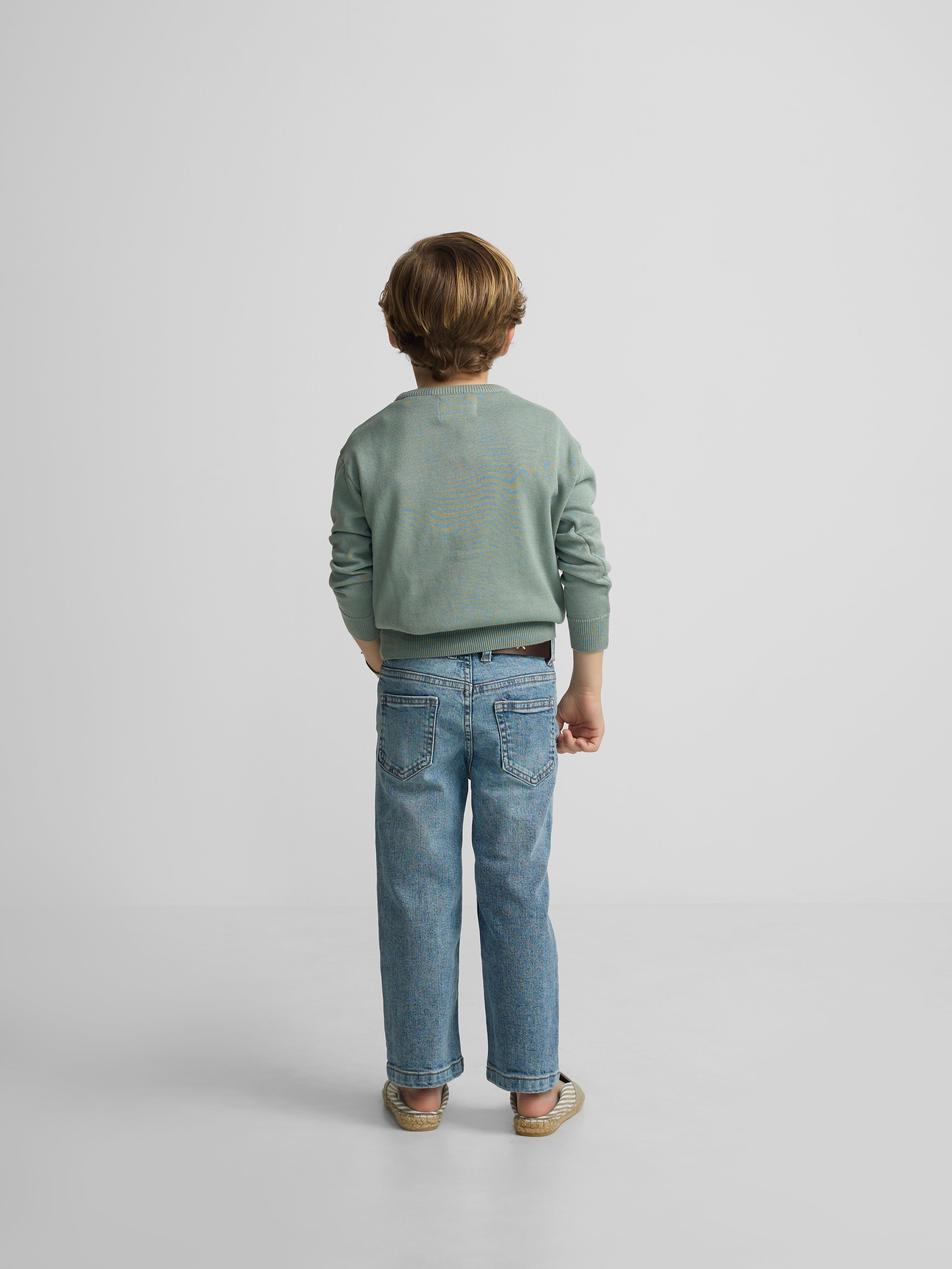 Jersey kids letras colores verde