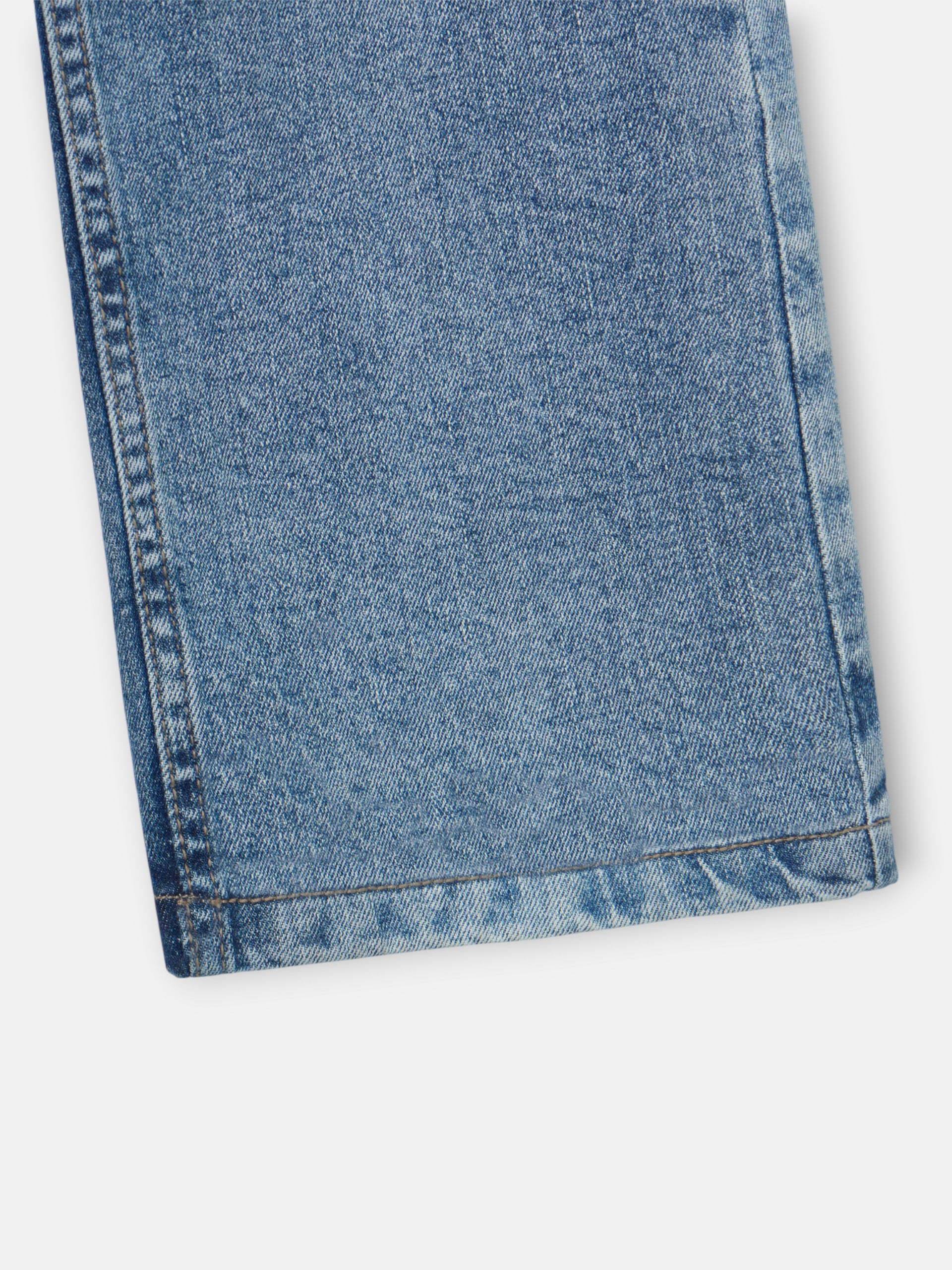 pantalon de sport en denim bleu pour enfants