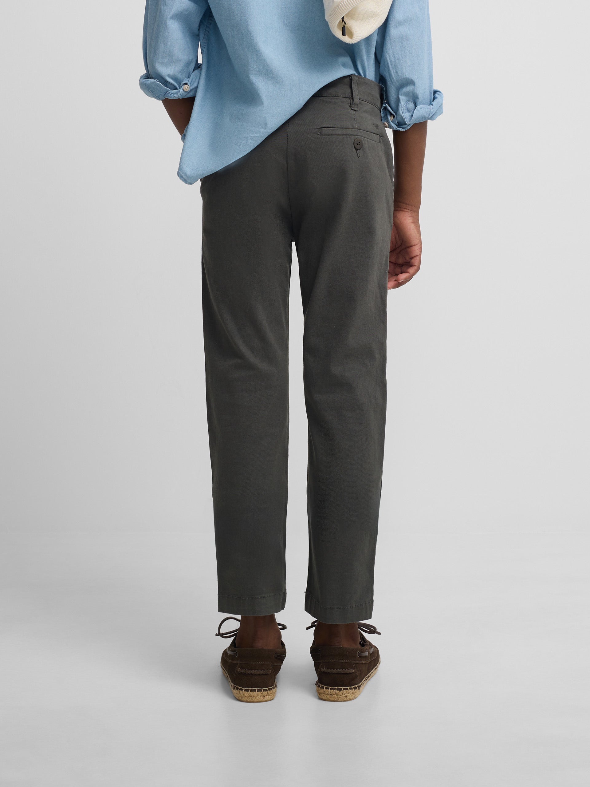 Green Chinese kids sport pants