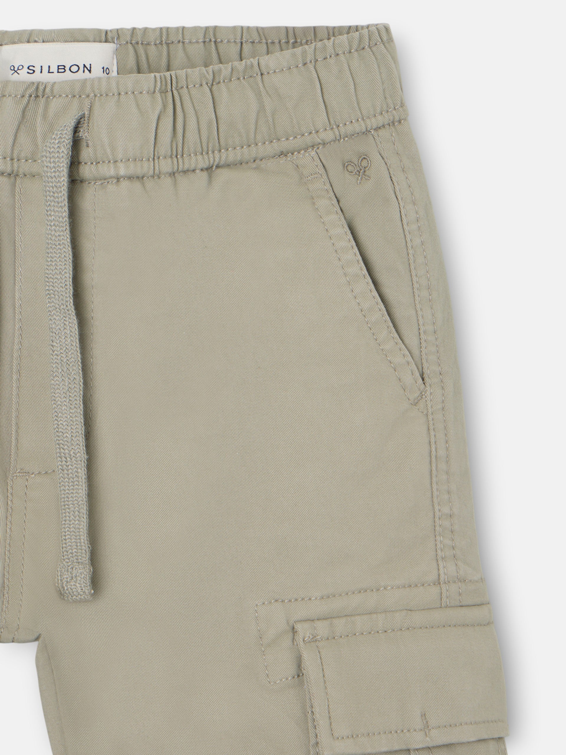 Green cargo kids sport pants