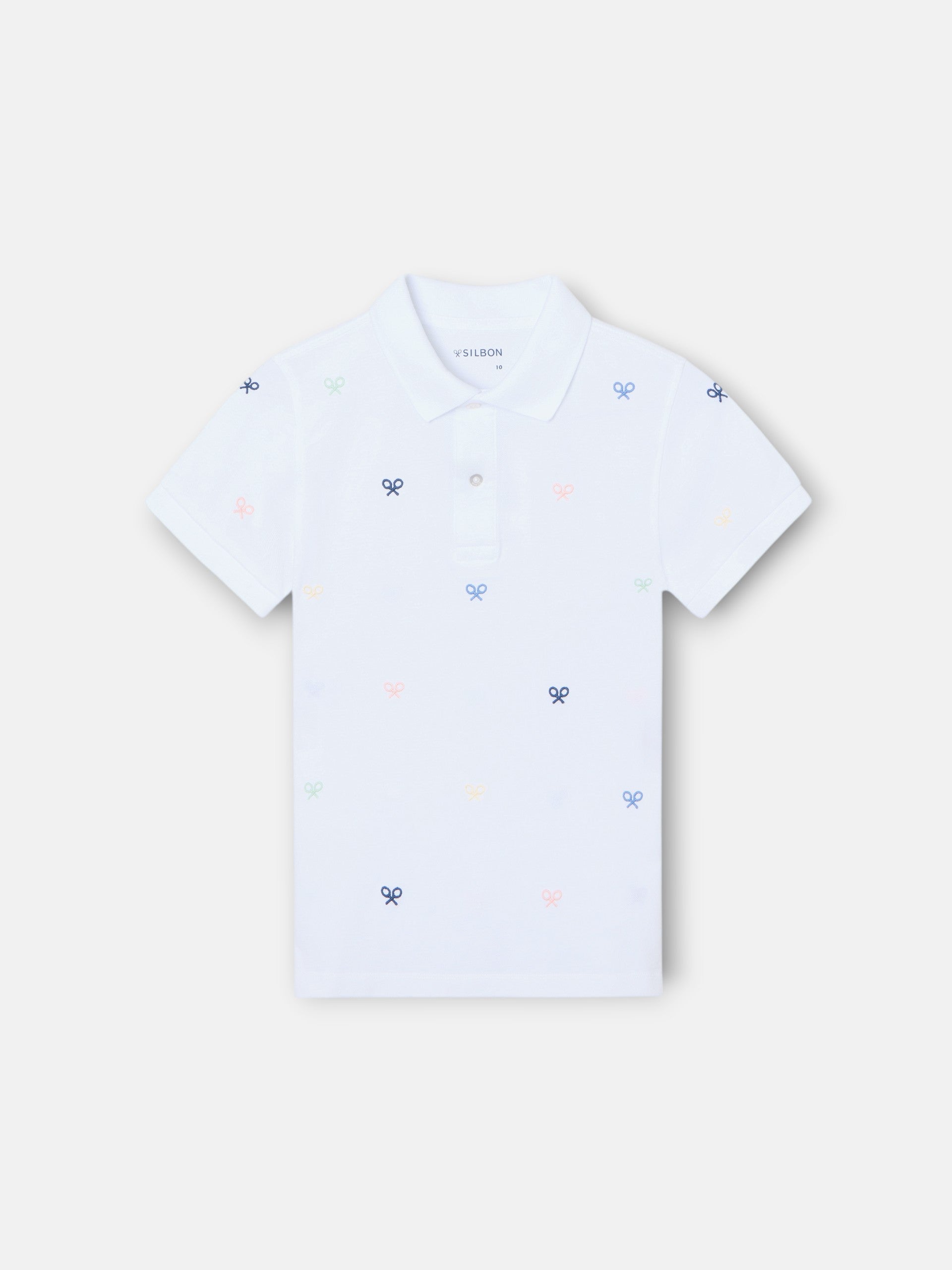 Raquettes multiples Polo Kids blanches