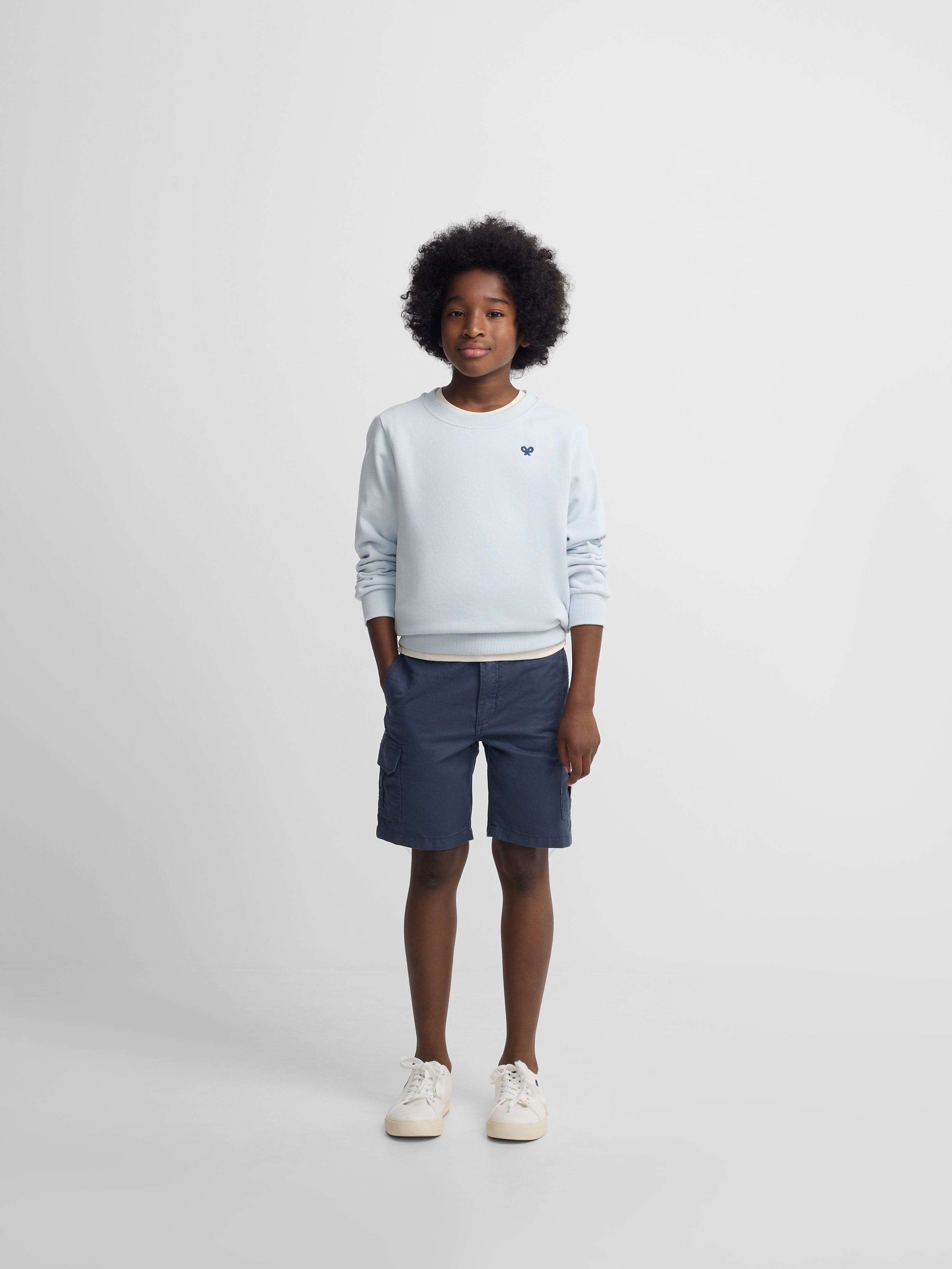 Silbon Club kids' blue sweatshirt