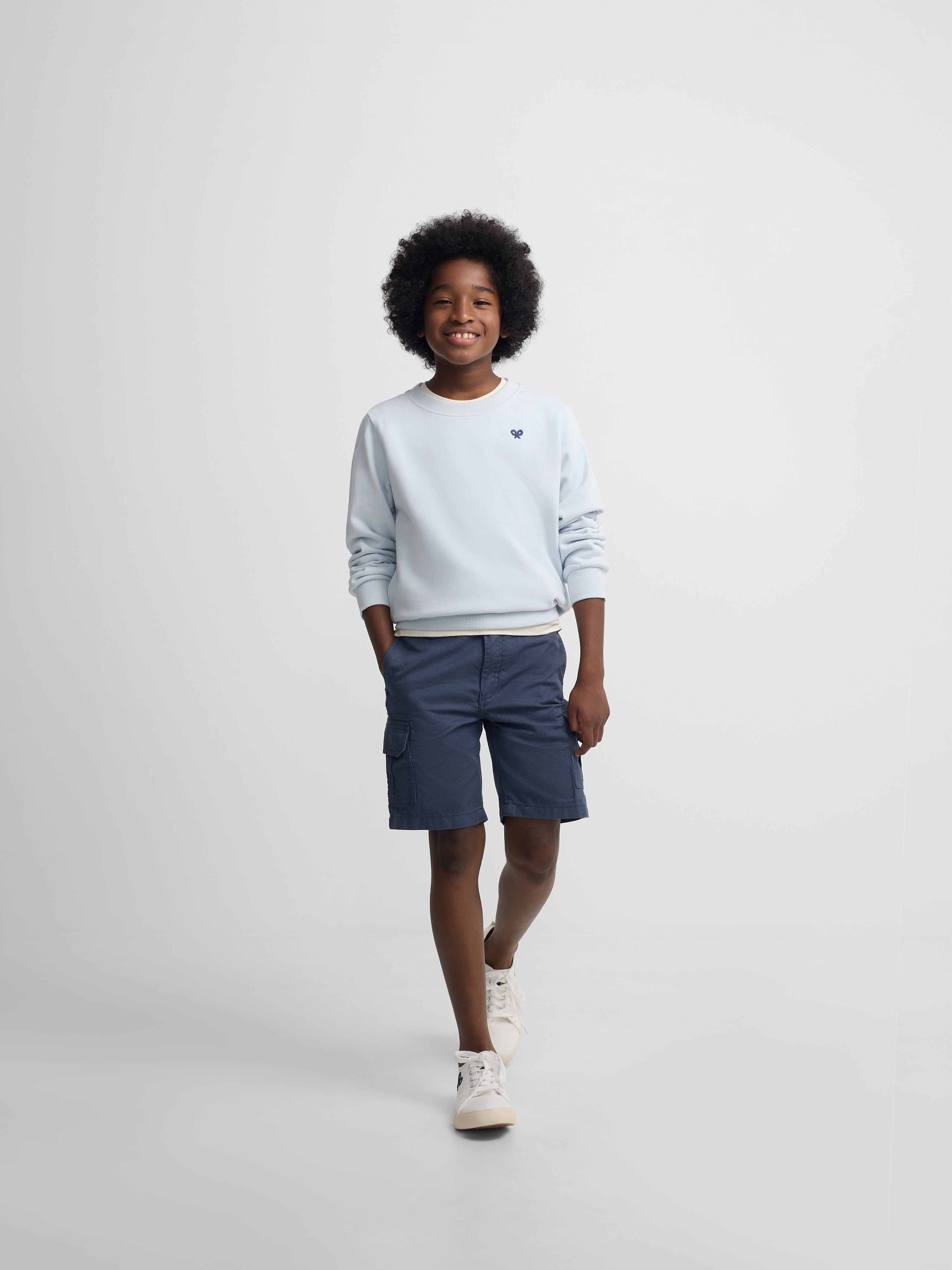 Silbon Club kids' blue sweatshirt