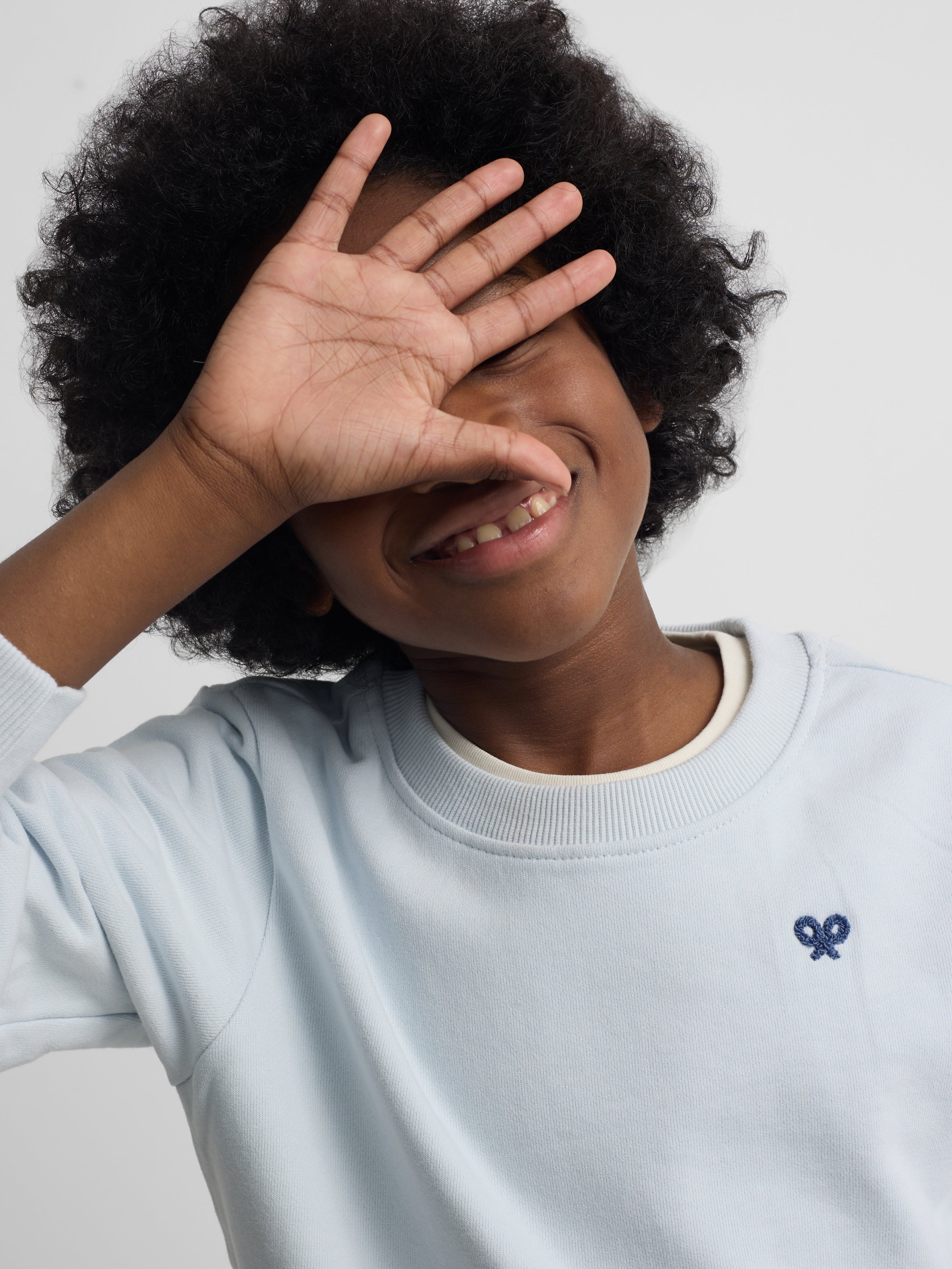 Silbon Club kids' blue sweatshirt