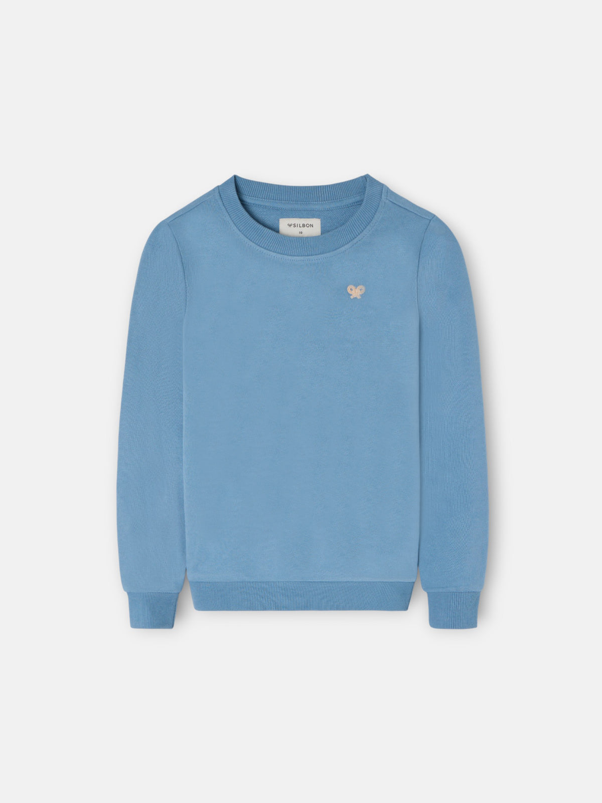 Sweat-shirt enfant "roar like a dino" bleu