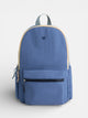 Kids backpack with zipper blue