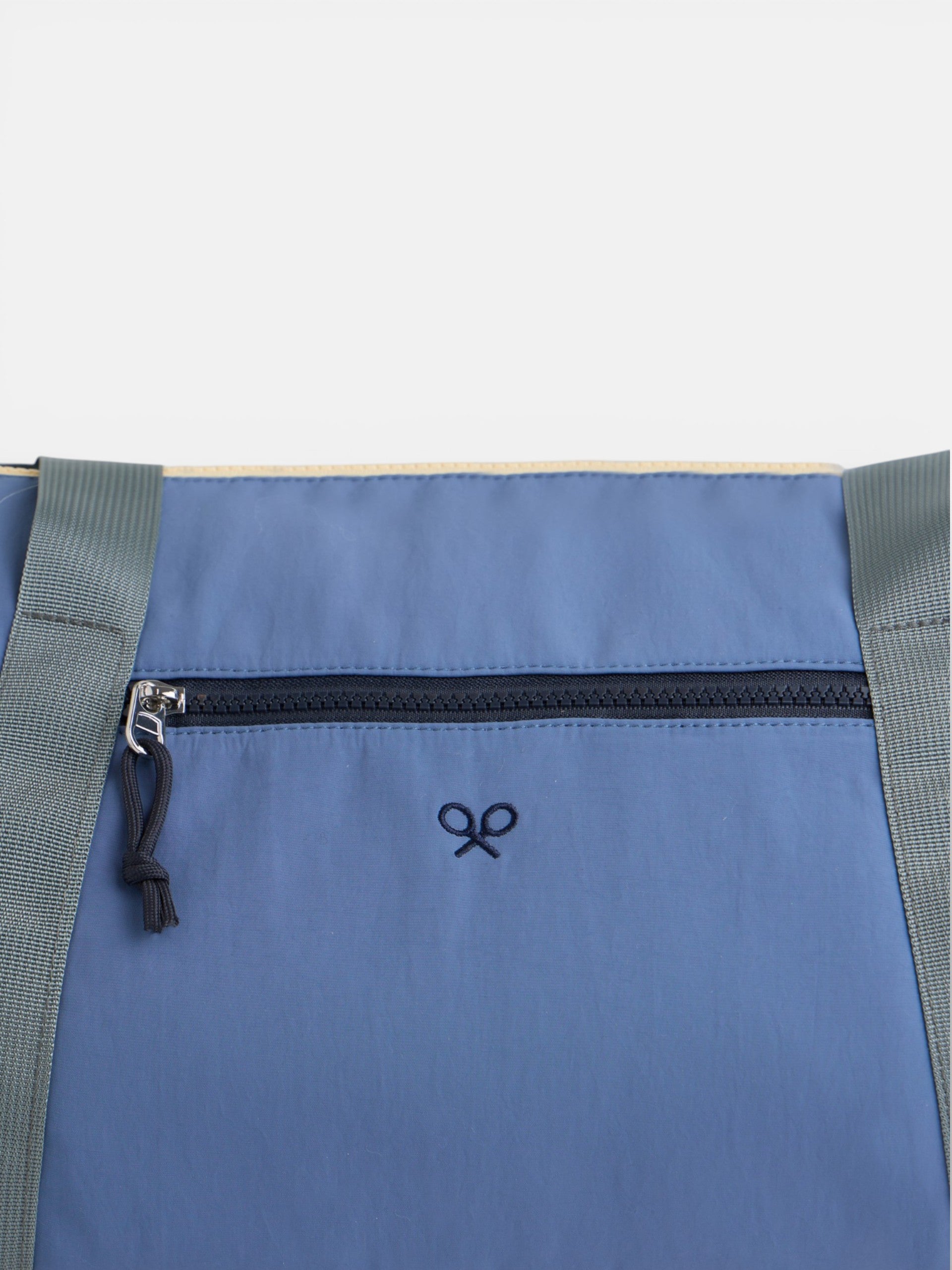 Kids zippered bag blue