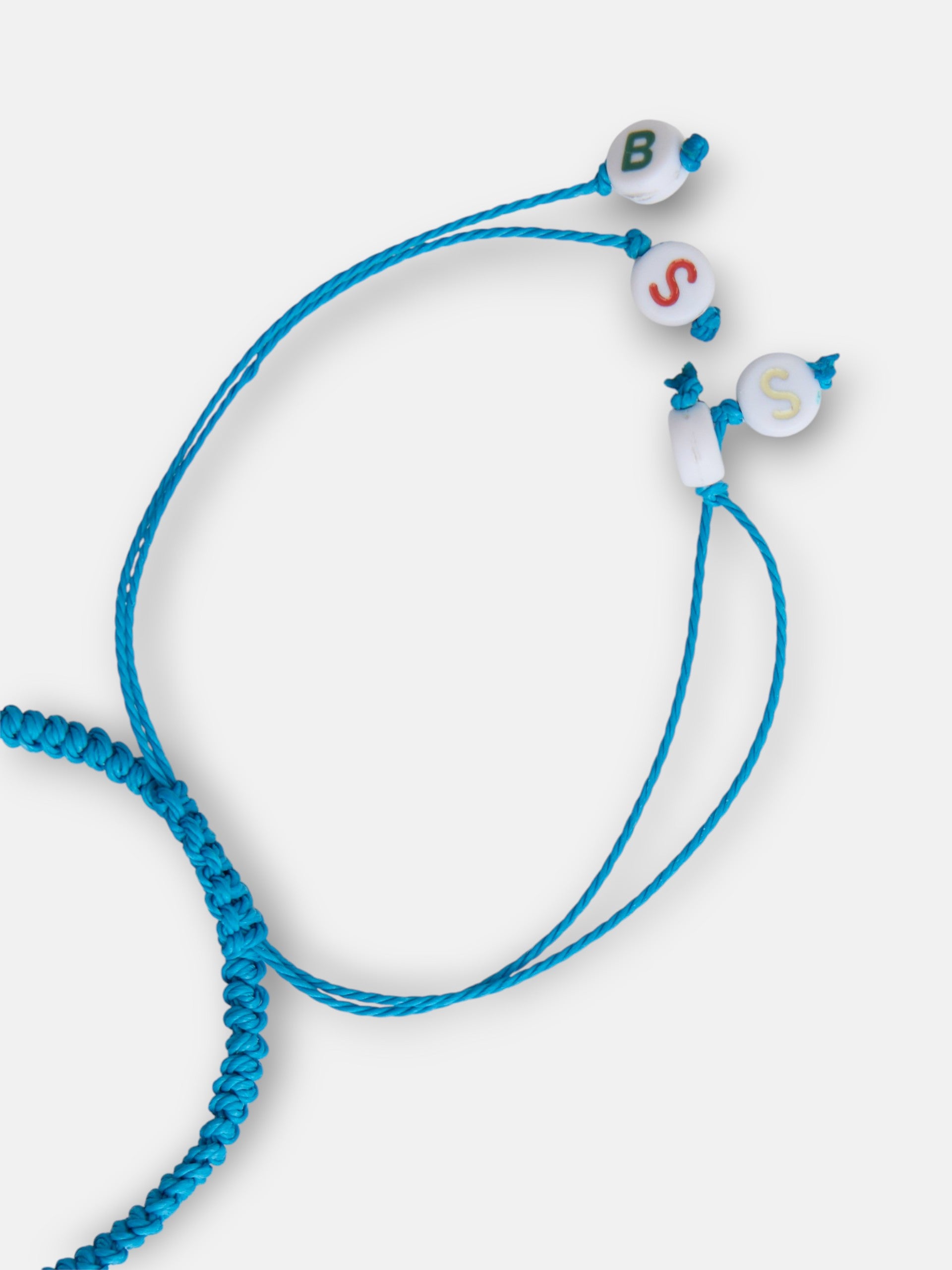 Blue Silbon Racket Kids Bracelet