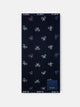 Serviette enfants multiraquettes poche bleu marine