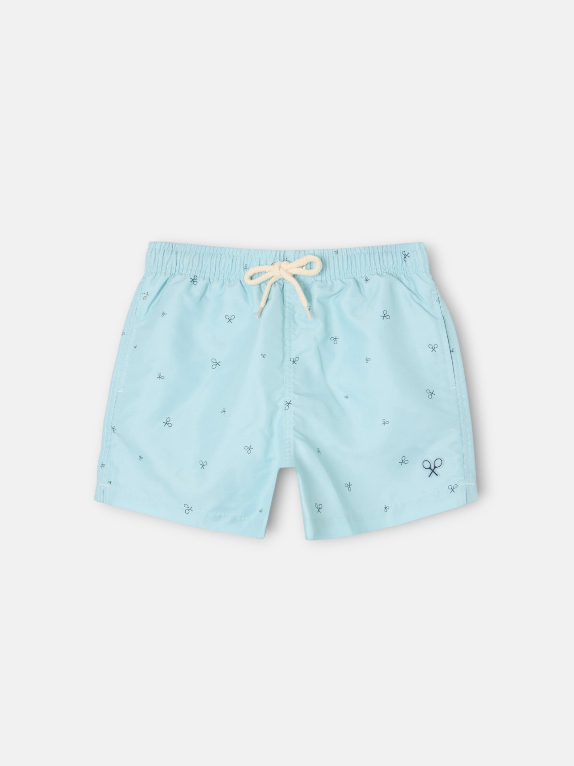 Maillot de bain enfant multiraquette vert clair
