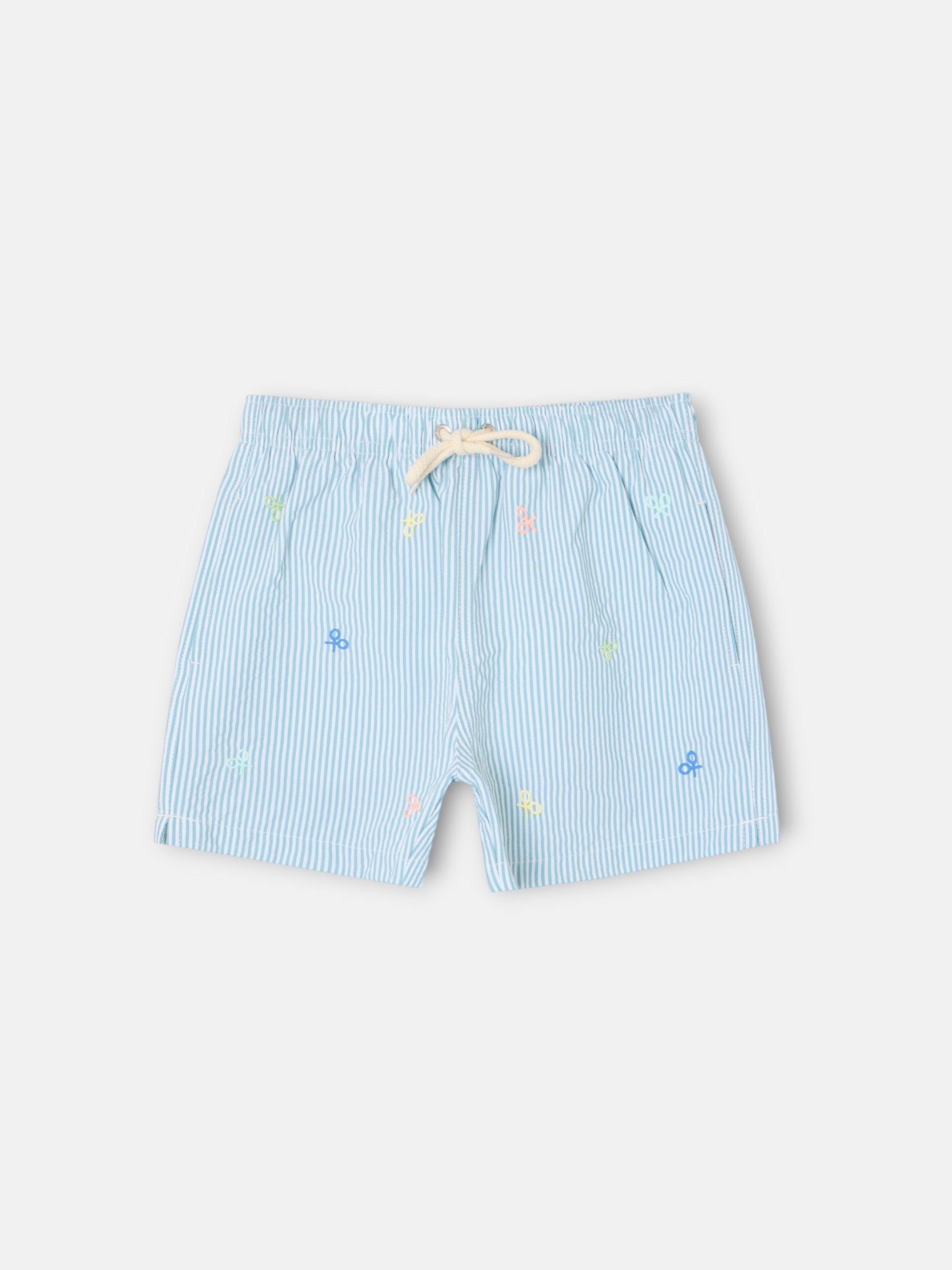 Bañador kids rayas multiraquetas verde