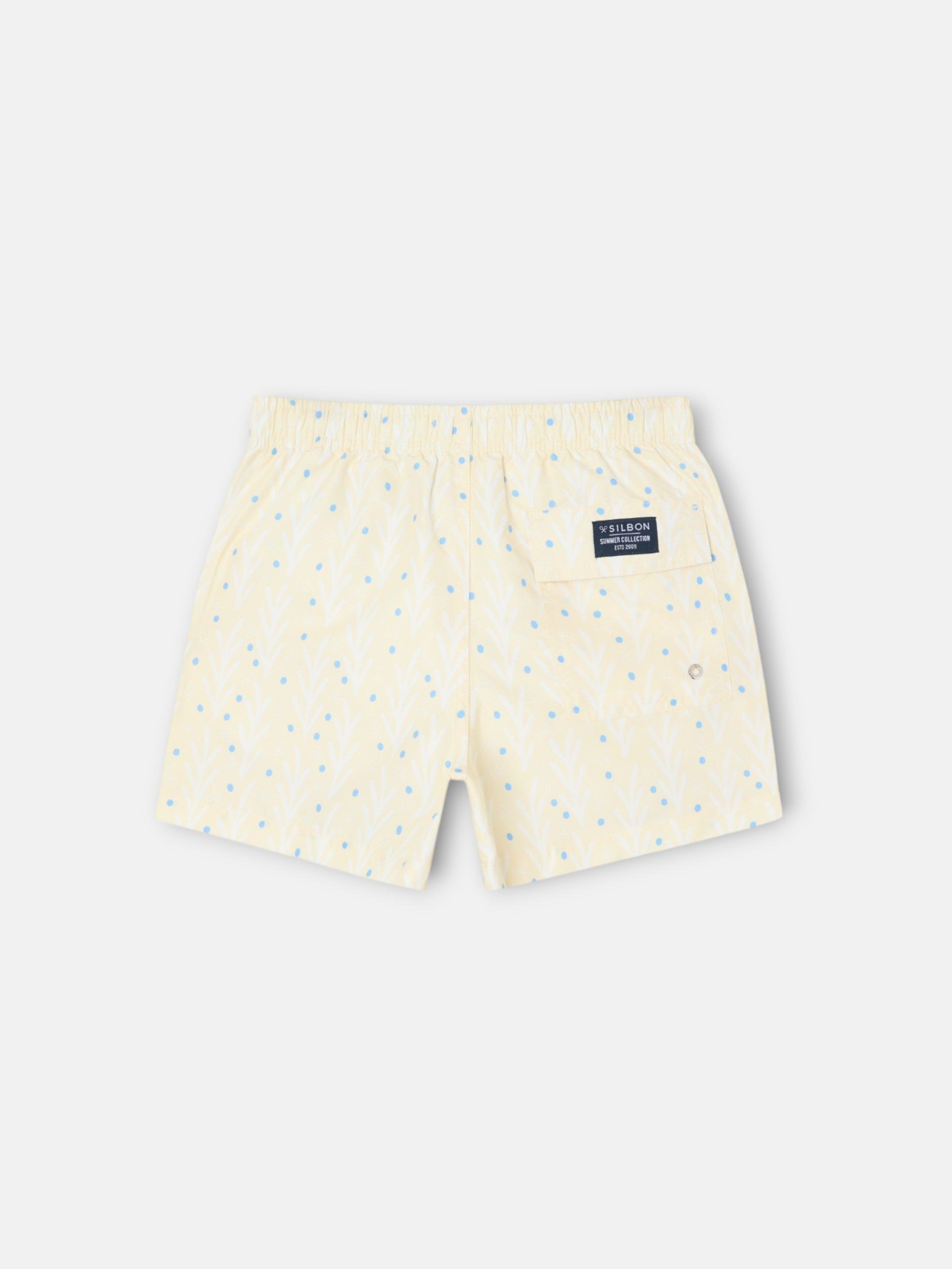 Bañador kids style puntos amarillo