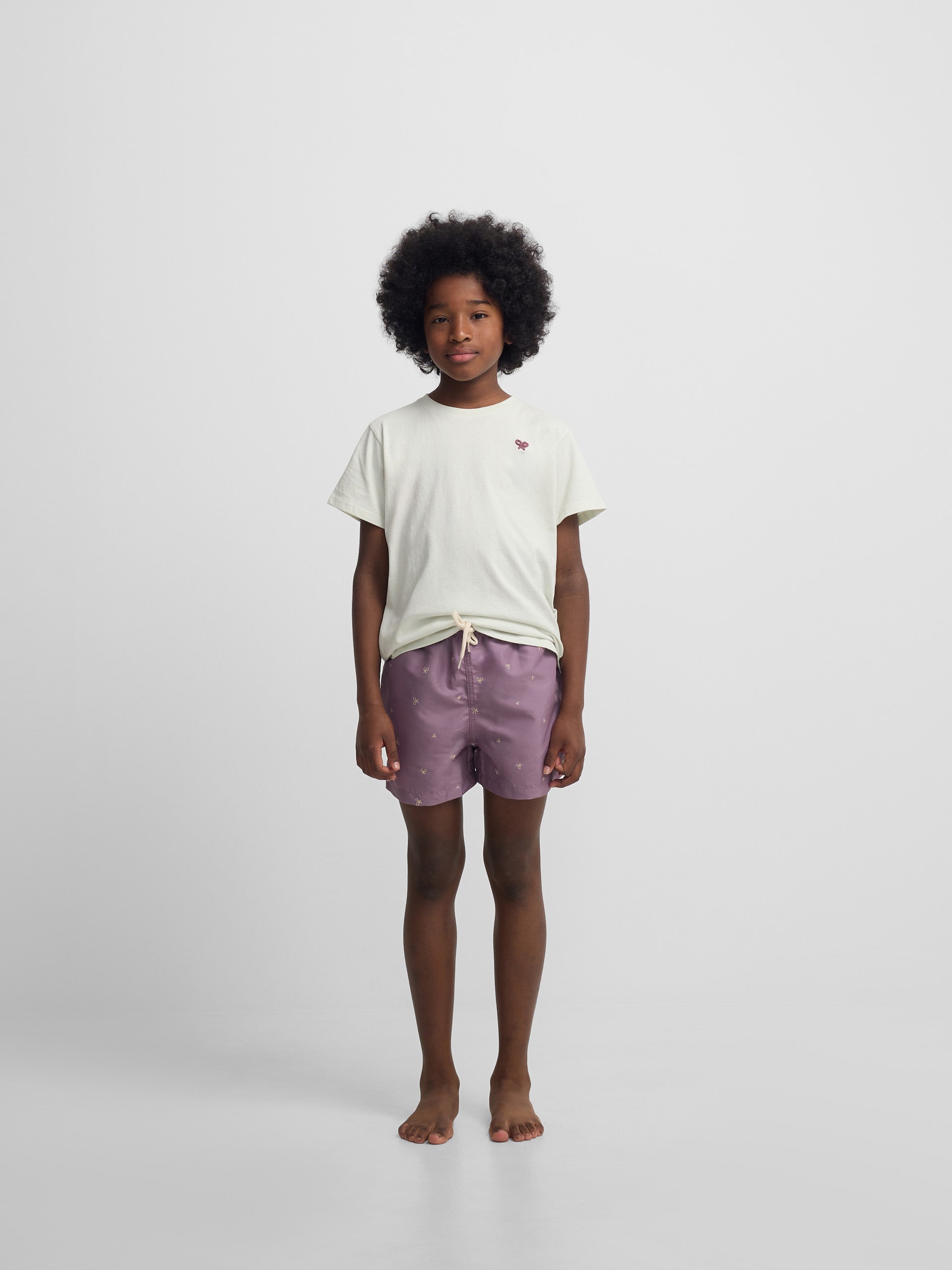 Kids multiracket swimsuit burgundy