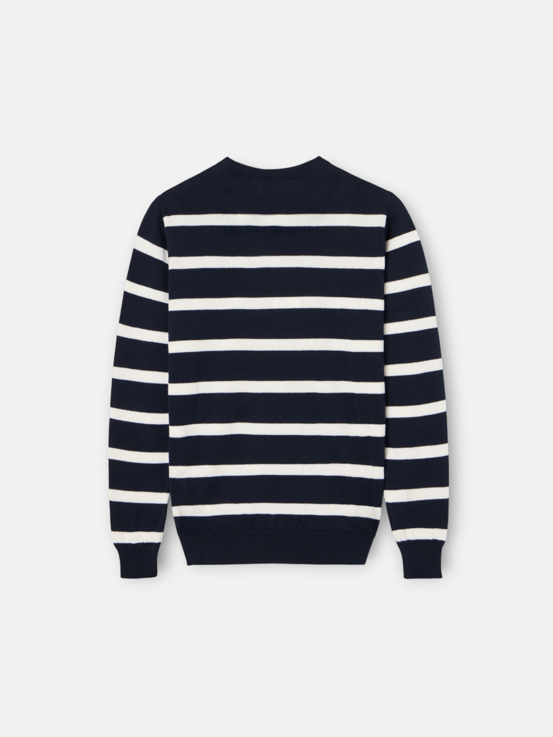 Maillot enfant à rayures bleu marine