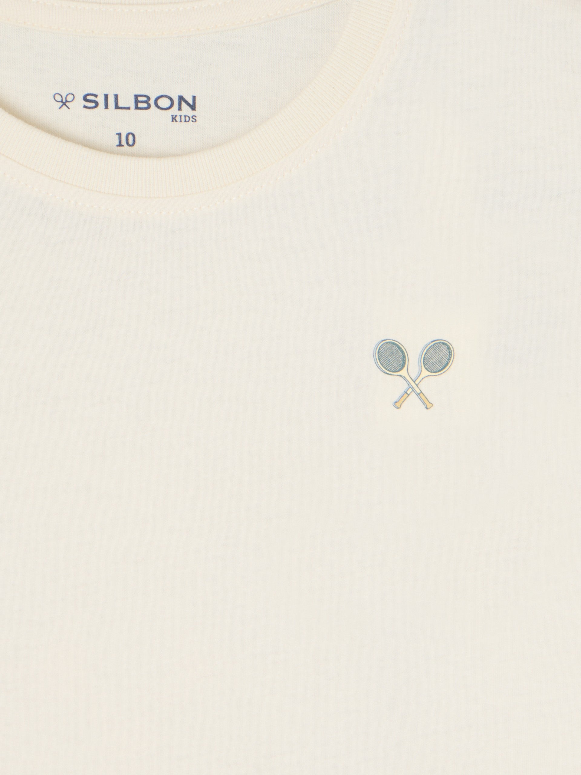 Silbon Club kids' white t-shirt