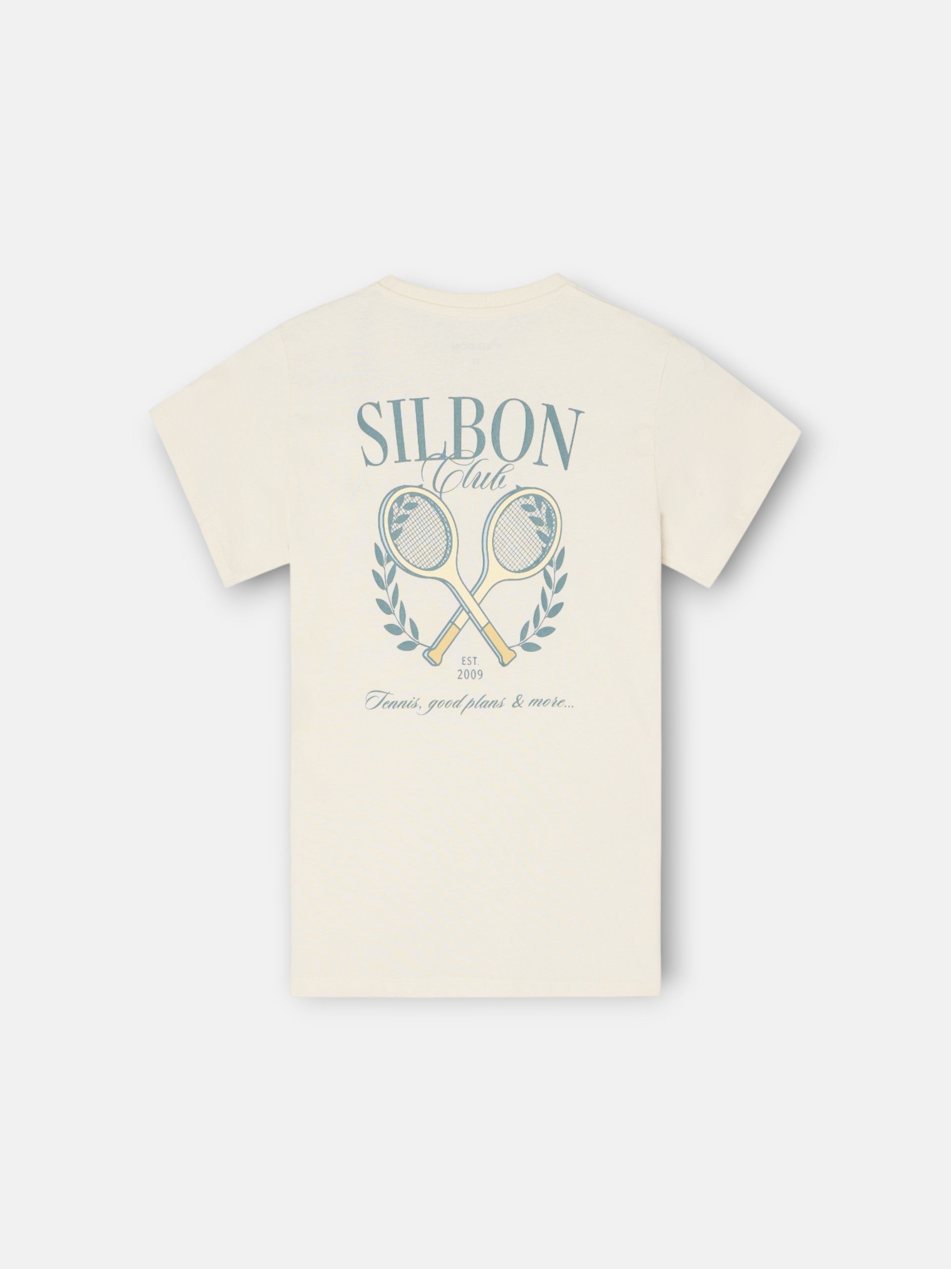 Silbon Club kids' white t-shirt