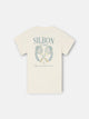 Silbon Club kids' white t-shirt