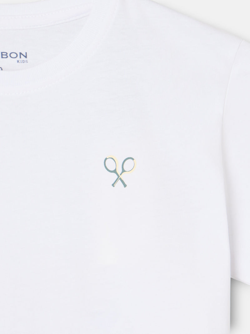 T-shirt kids Silbon Formentera branco