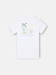 Silbon Formentera kids' white t-shirt