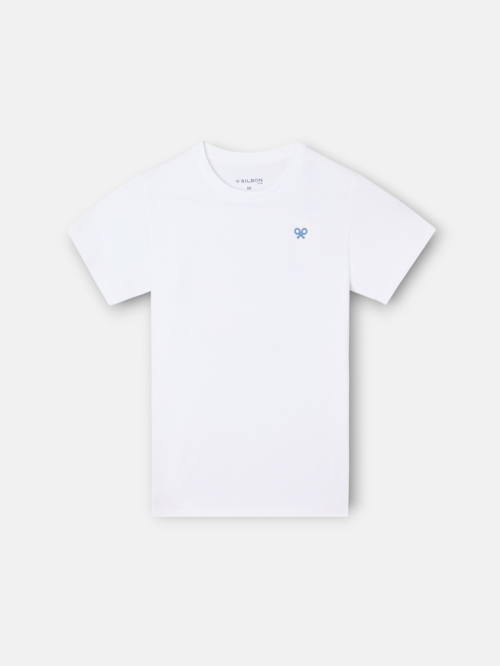 T-shirt blanc de sport d'été pour enfants
