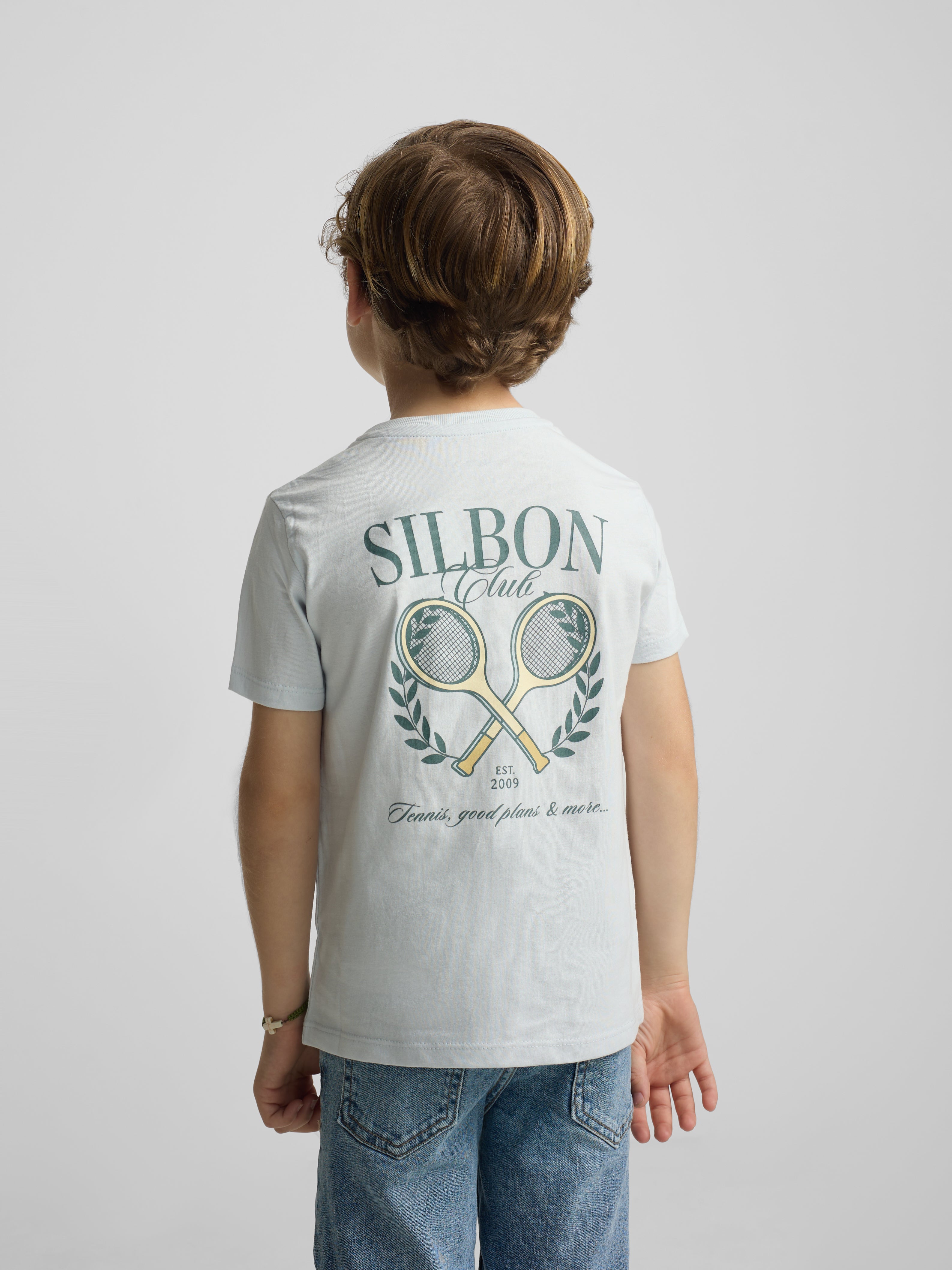 Camisola kids Silbon club azul claro