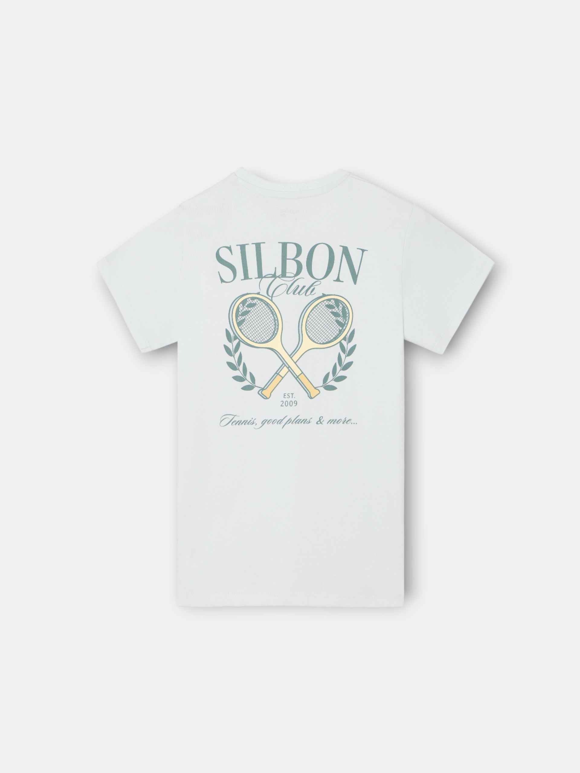 Silbon Club kids' light blue t-shirt