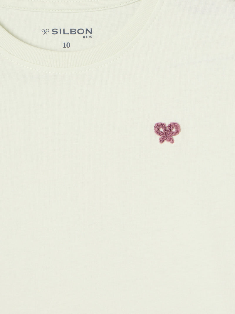 Camiseta kids dino verde claro