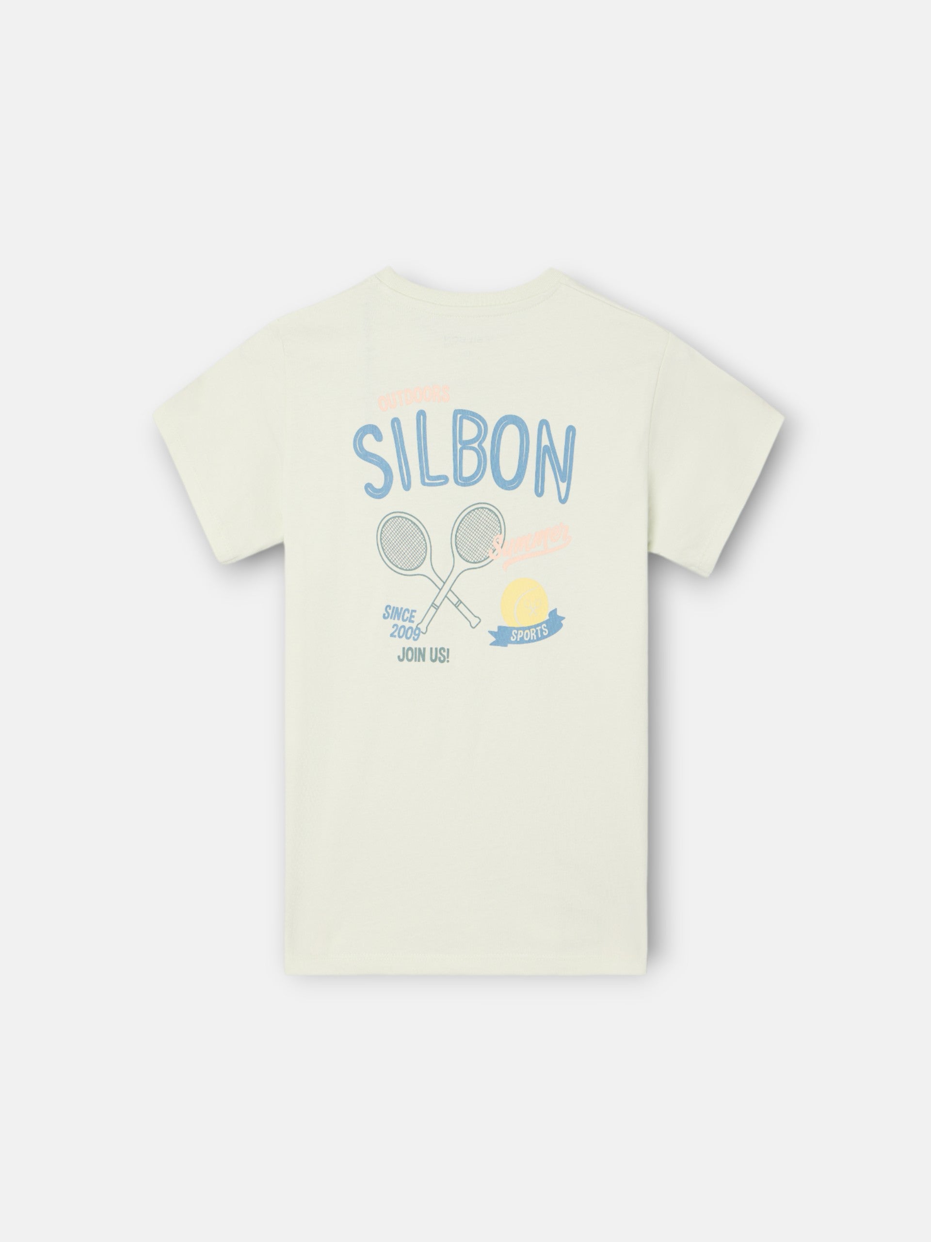 T-shirt vert clair pour enfants idéal pour le sport d'été