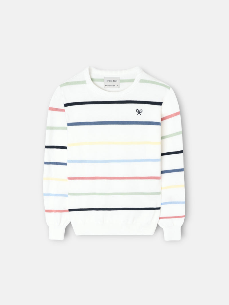 Jersey kids rayas multicolor