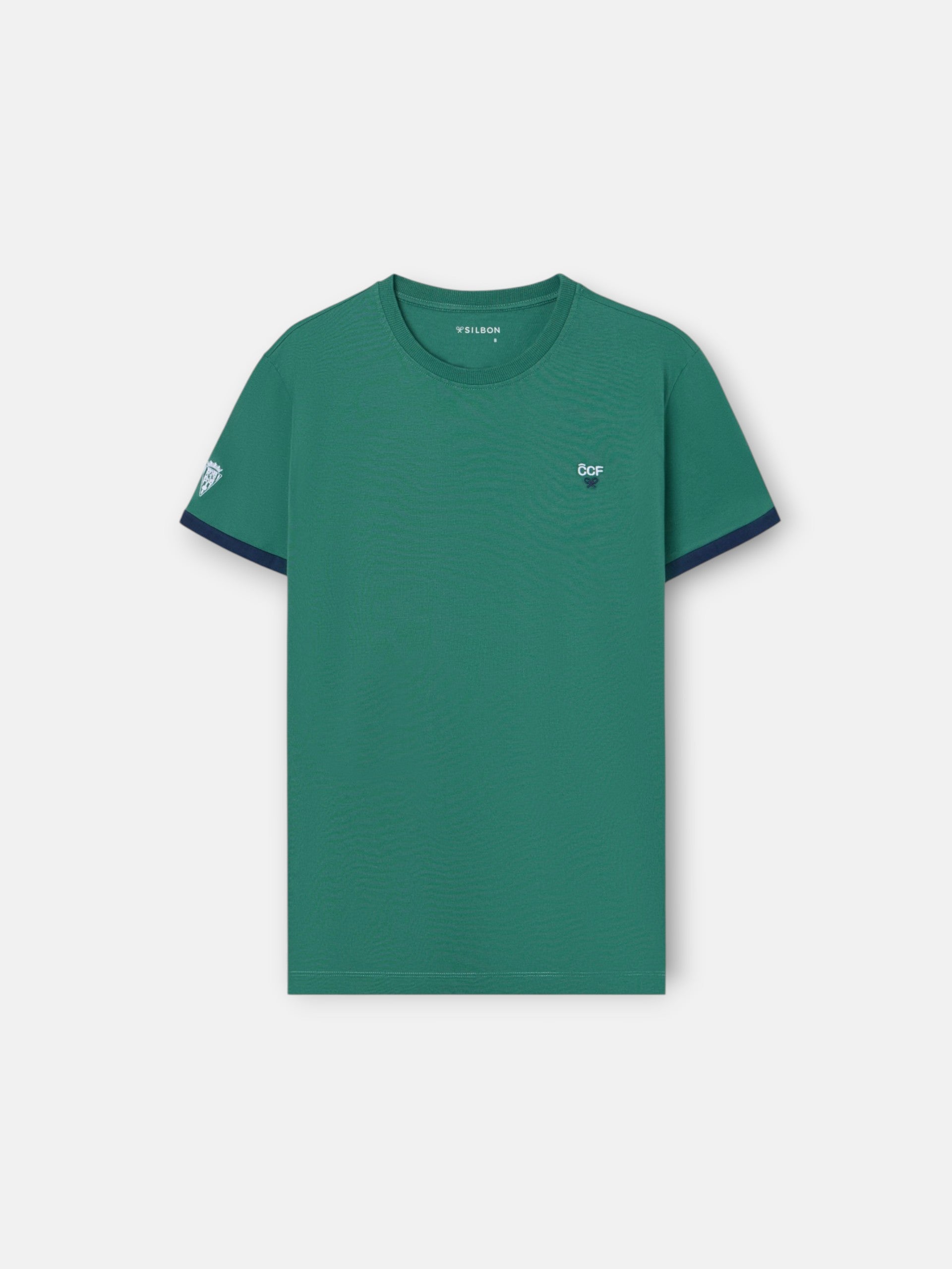 T-shirt enfant Silbon CCF vert